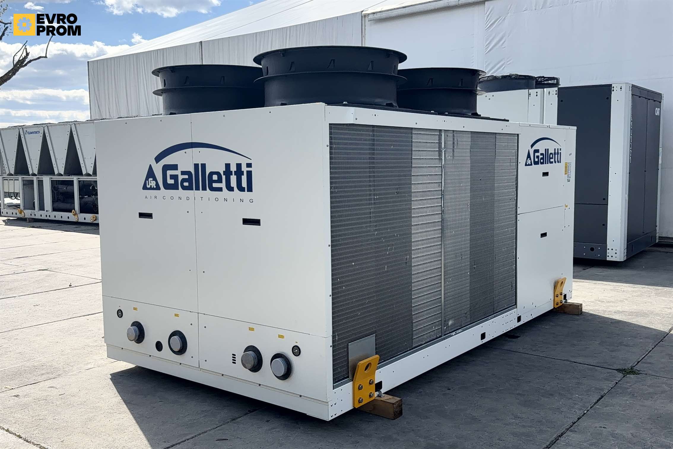 Chiller Galletti 137/154 kW | pompa di calore | Nuovo in vendita - foto 4