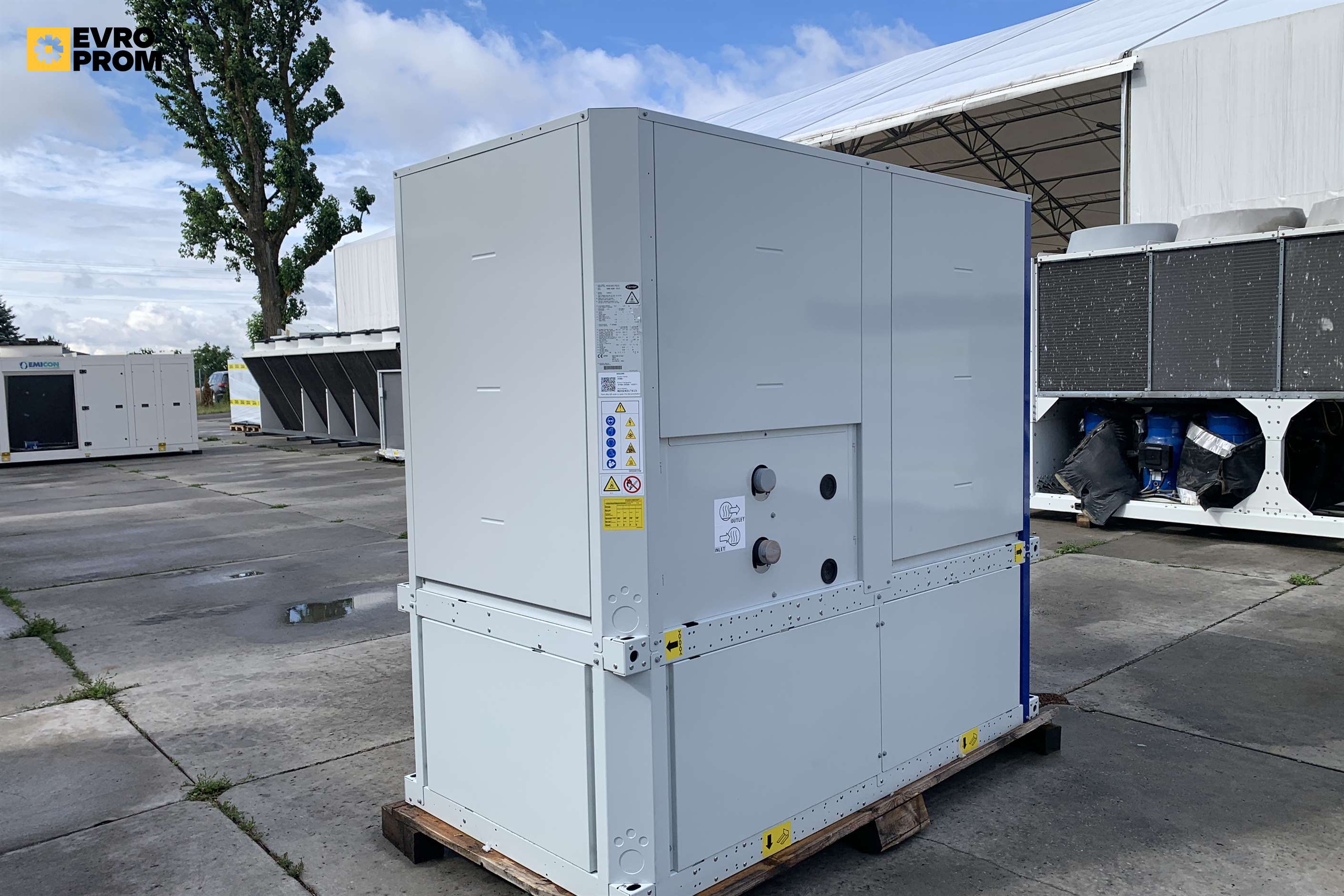 Chiller Carrier aircooled | 63,6 kW | 2024 Nuovo in vendita - foto 4