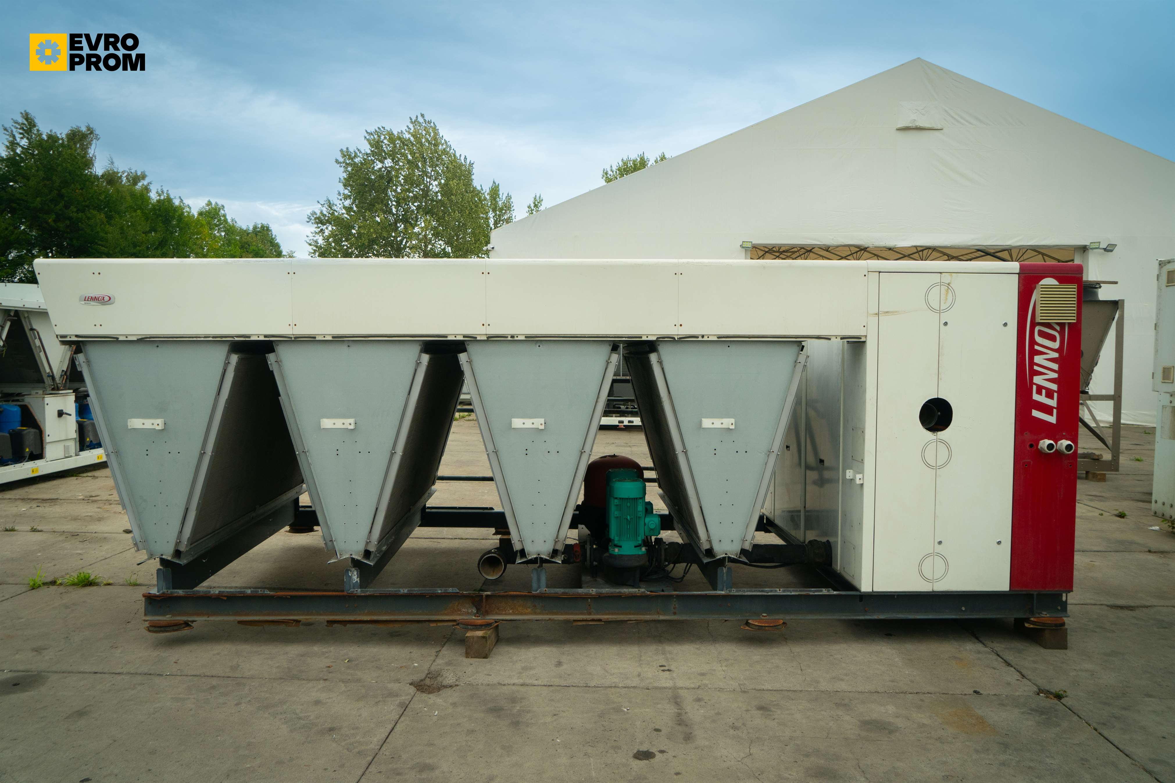 Air cooled chiller Lennox | 420 kW | Usato | Garanzia in vendita - foto 6