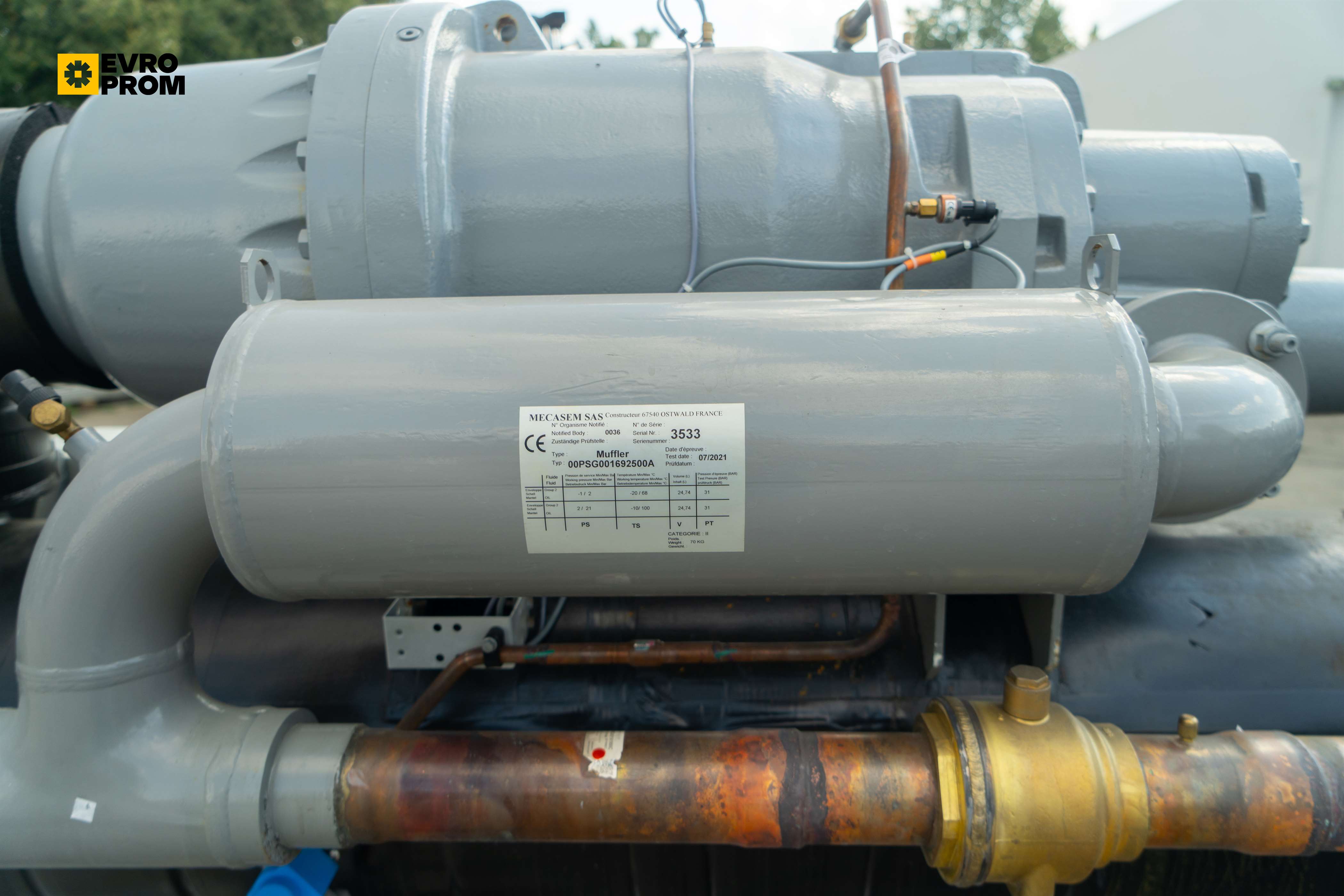 Watercooled chiller Carrier | 476 kW | Usato | Garanzia in vendita - foto 8