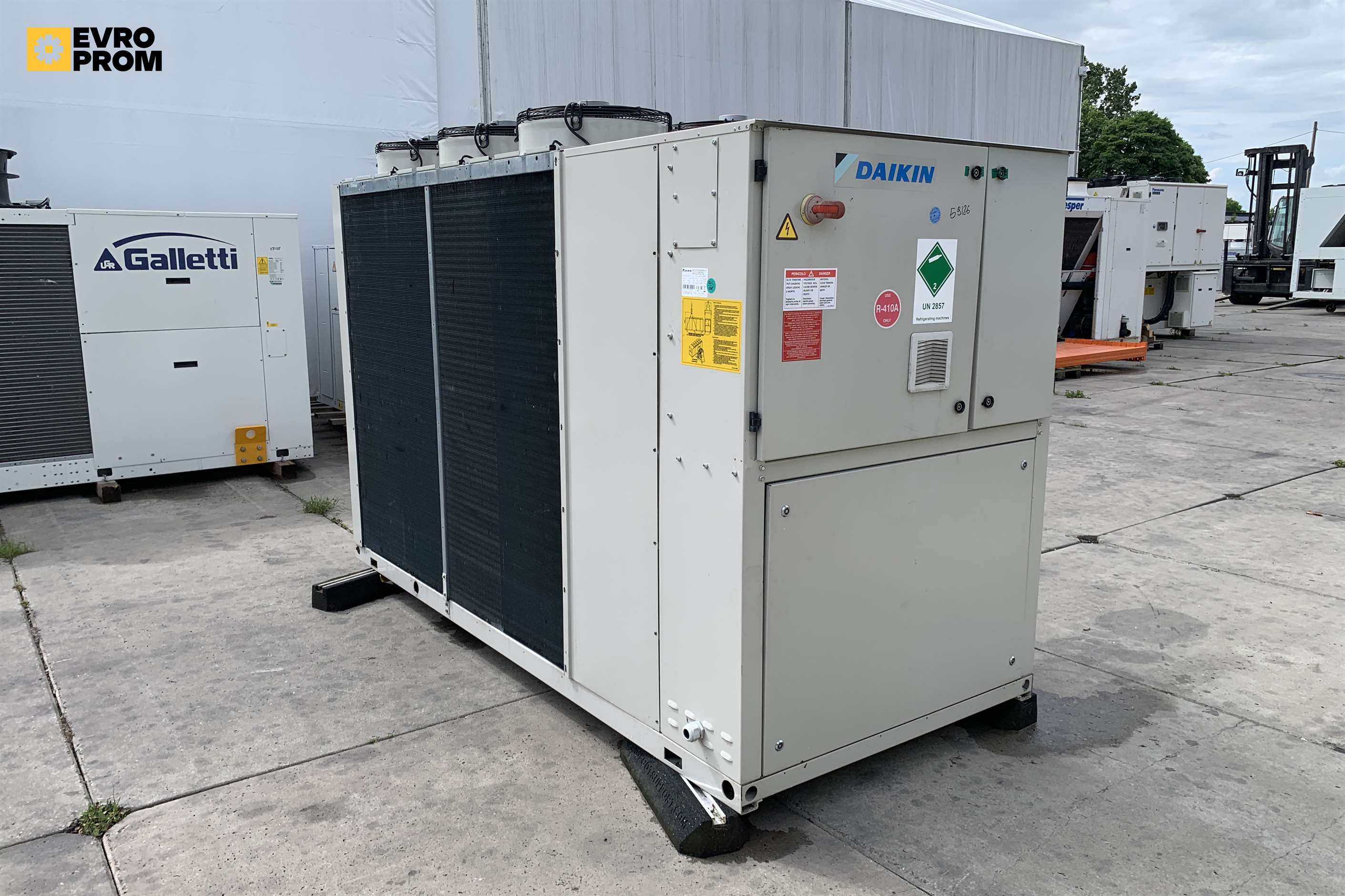 Chiller Daikin 84/92 kW | pompa di calore | Garanzia in vendita - foto 2