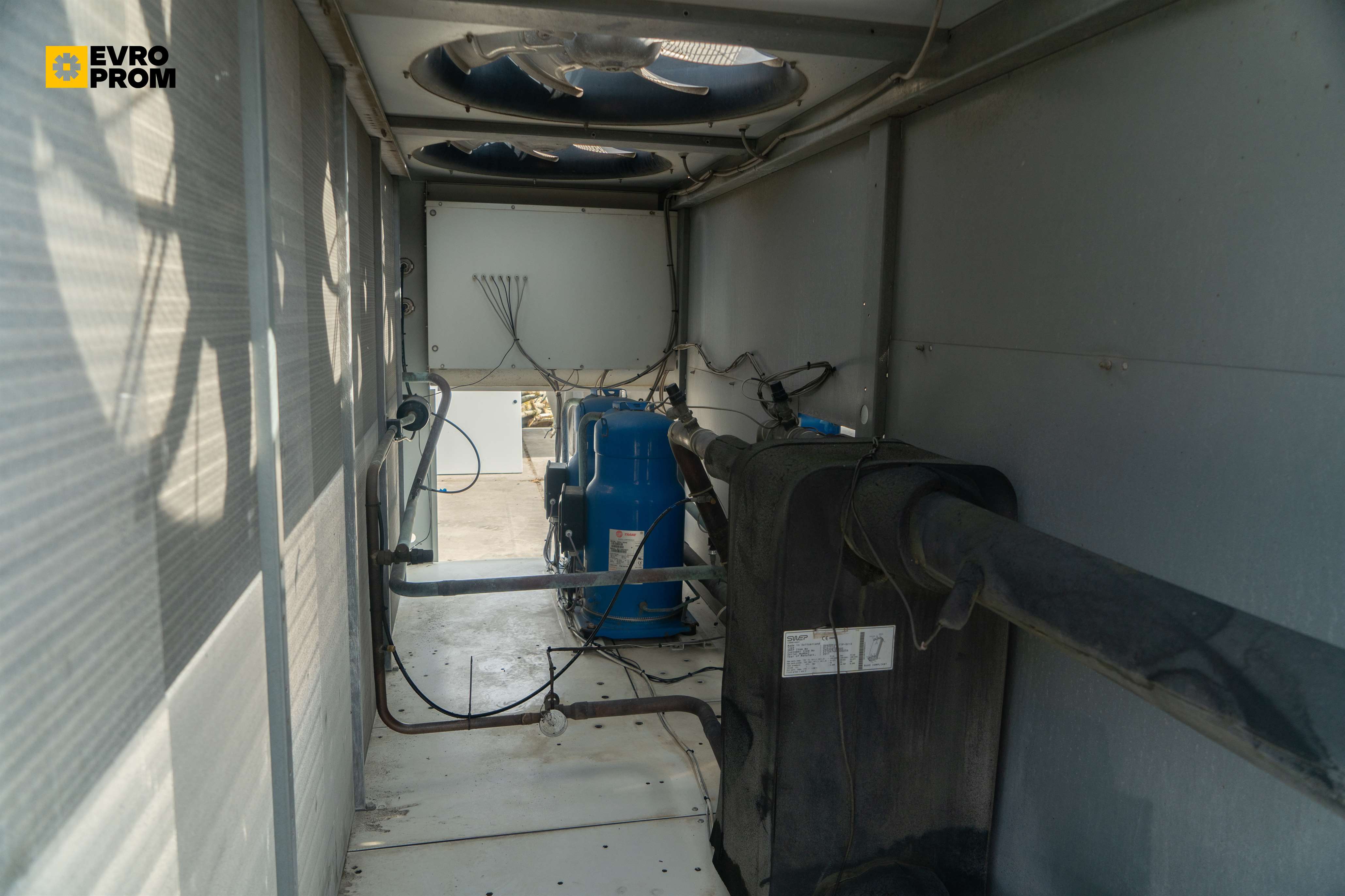 Chiller Trane ECGAN600 | 161 kW | Usato | Garanzia in vendita - foto 11