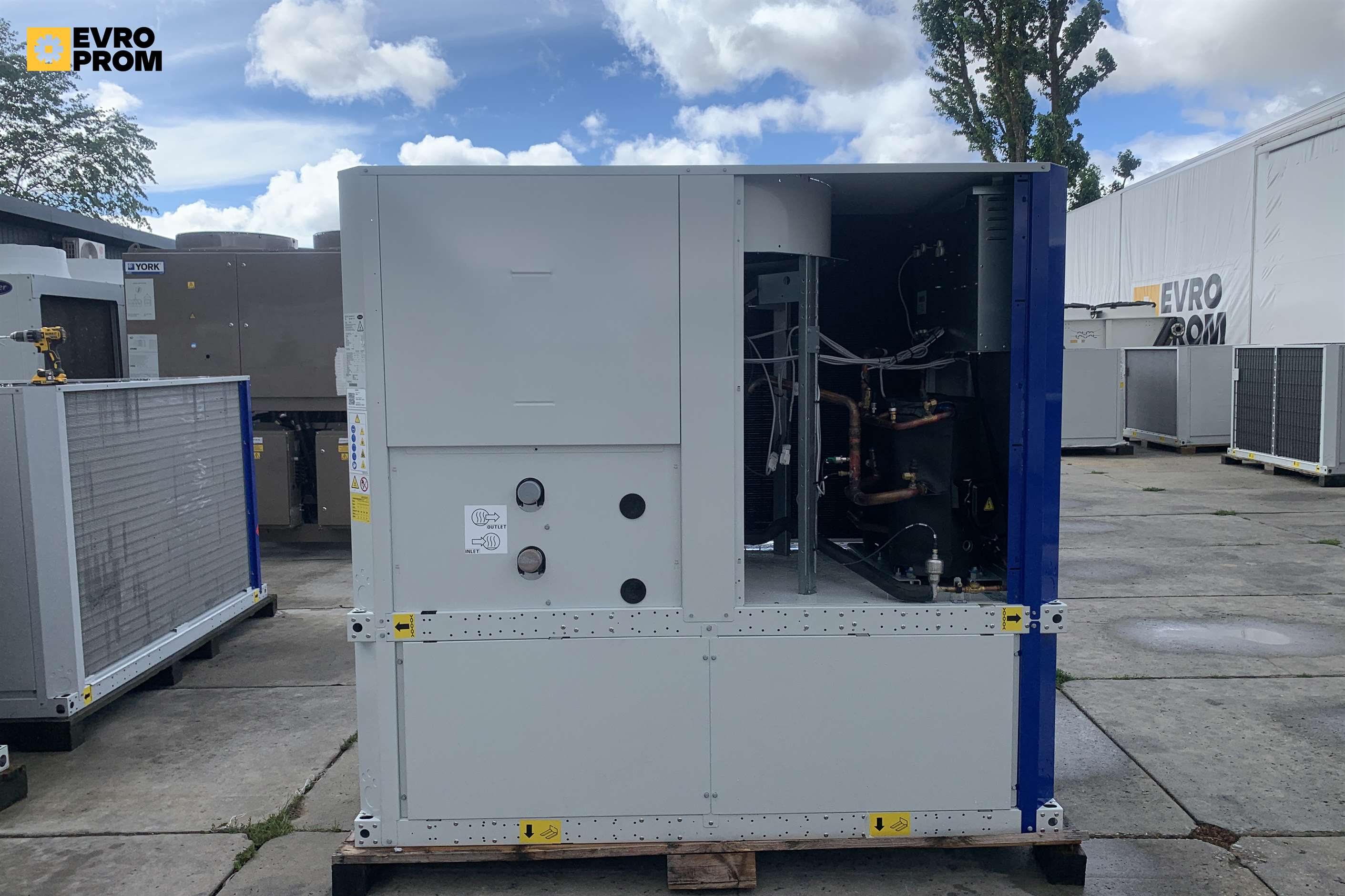 Chiller Carrier aircooled | 63,6 kW | 2024 Nuovo in vendita - foto 5
