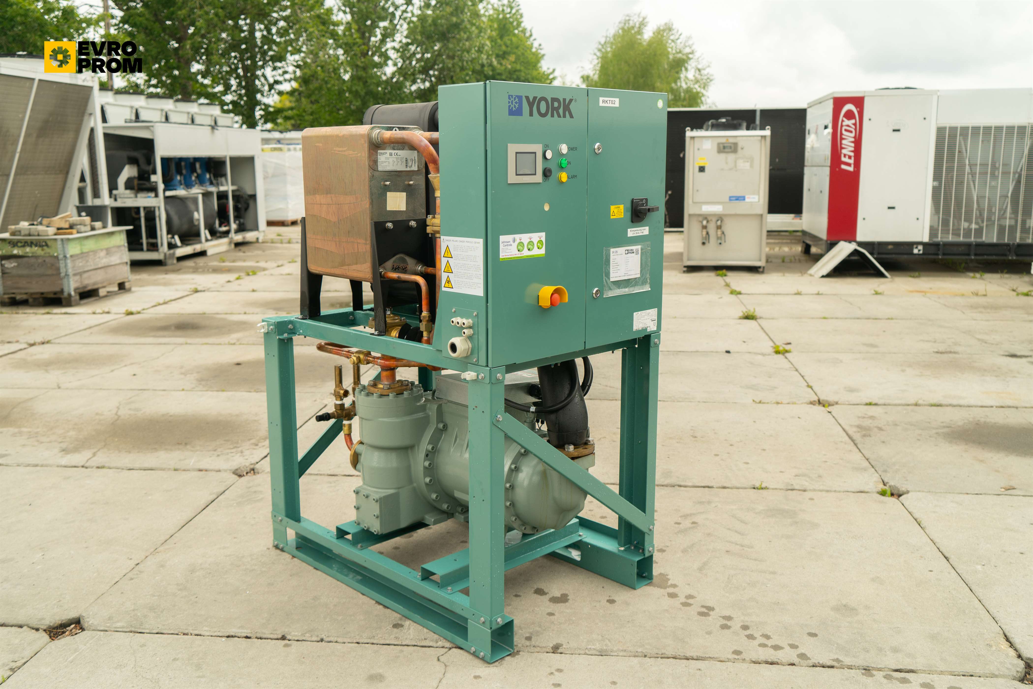 Watercooled chiller York | 180 kW | Usato | Garanzia in vendita - foto 2