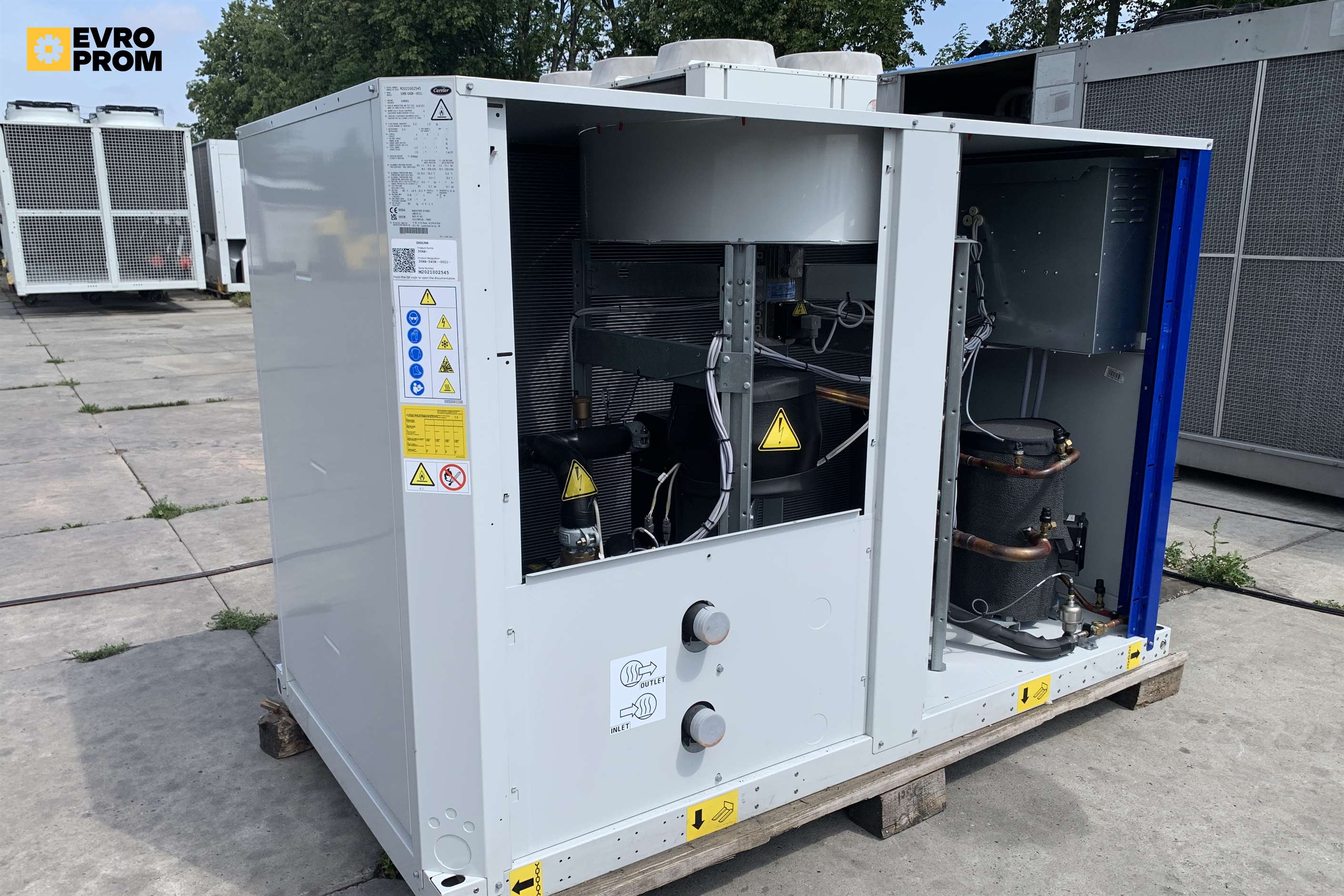 Chiller Carrier aircooled | 41,7 kW | 2023 Nuovo in vendita - foto 7