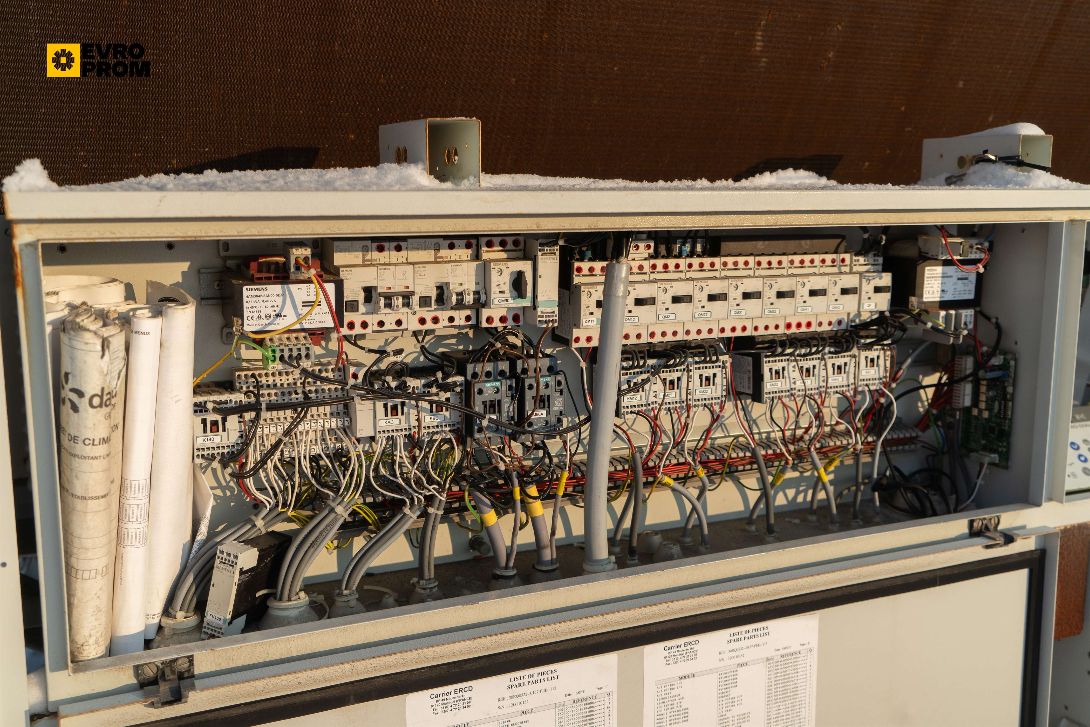Chiller Carrier 465/560 kW | pompa di calore | Garanzia in vendita - foto 9