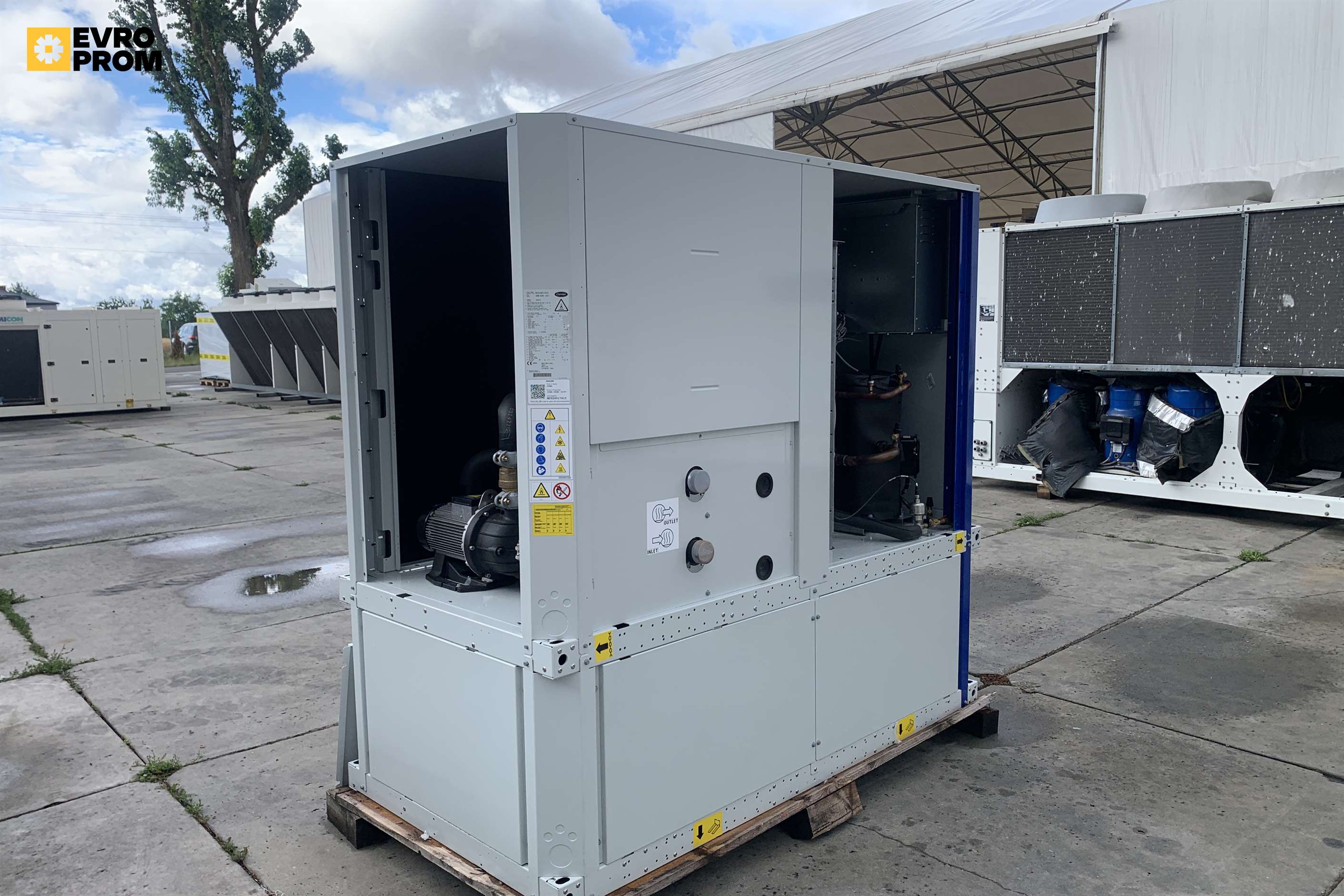 Chiller Carrier aircooled | 63,6 kW | 2024 Nuovo in vendita - foto 6