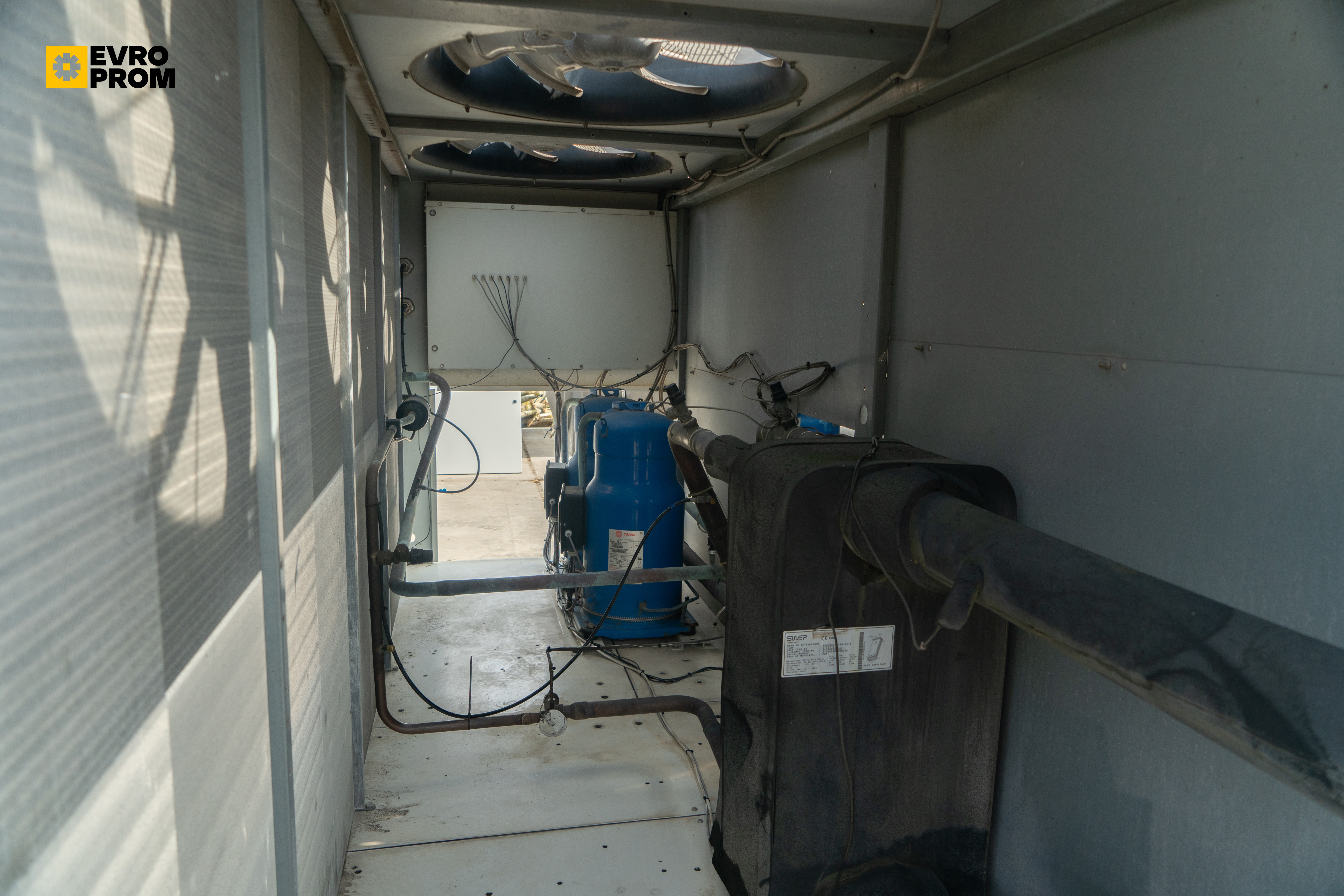 Chiller Trane ECGAN600 | 161 kW | Usato | Garanzia in vendita - foto 10