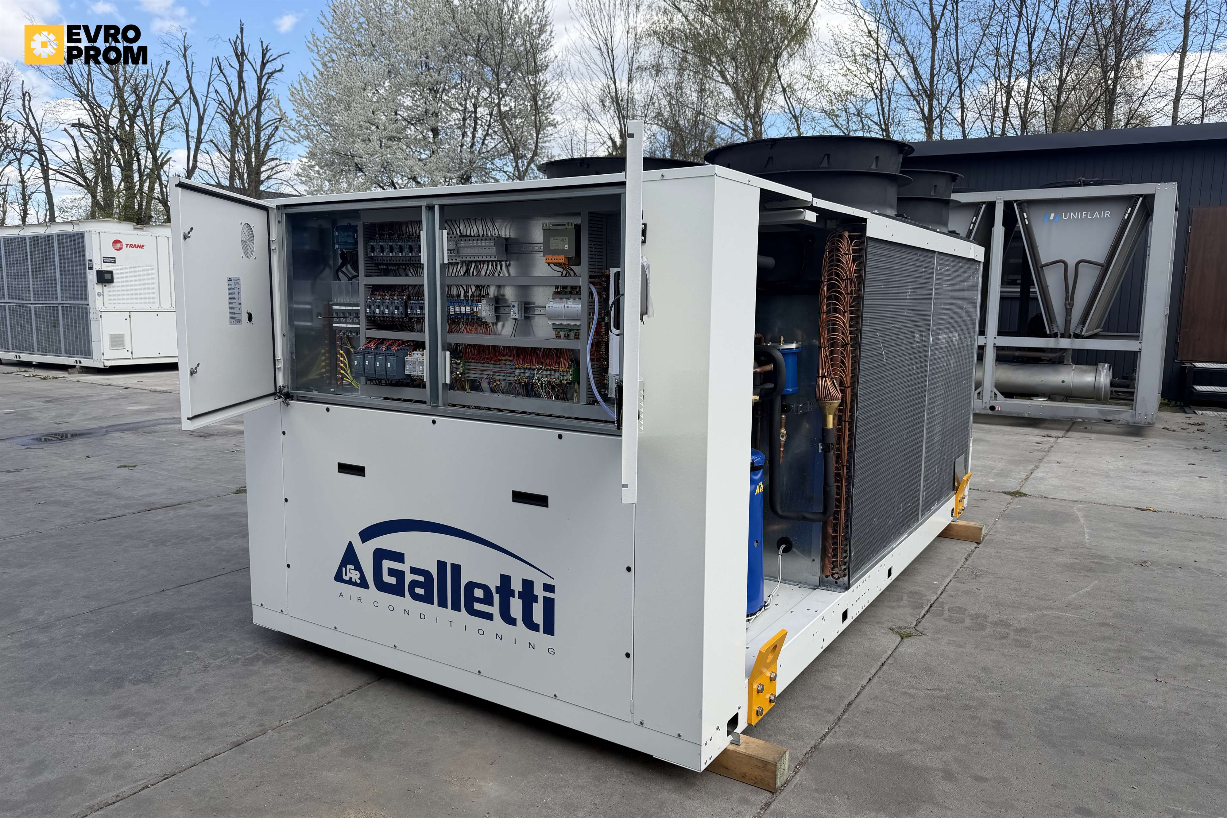 Chiller Galletti 137/154 kW | pompa di calore | Nuovo in vendita - foto 8