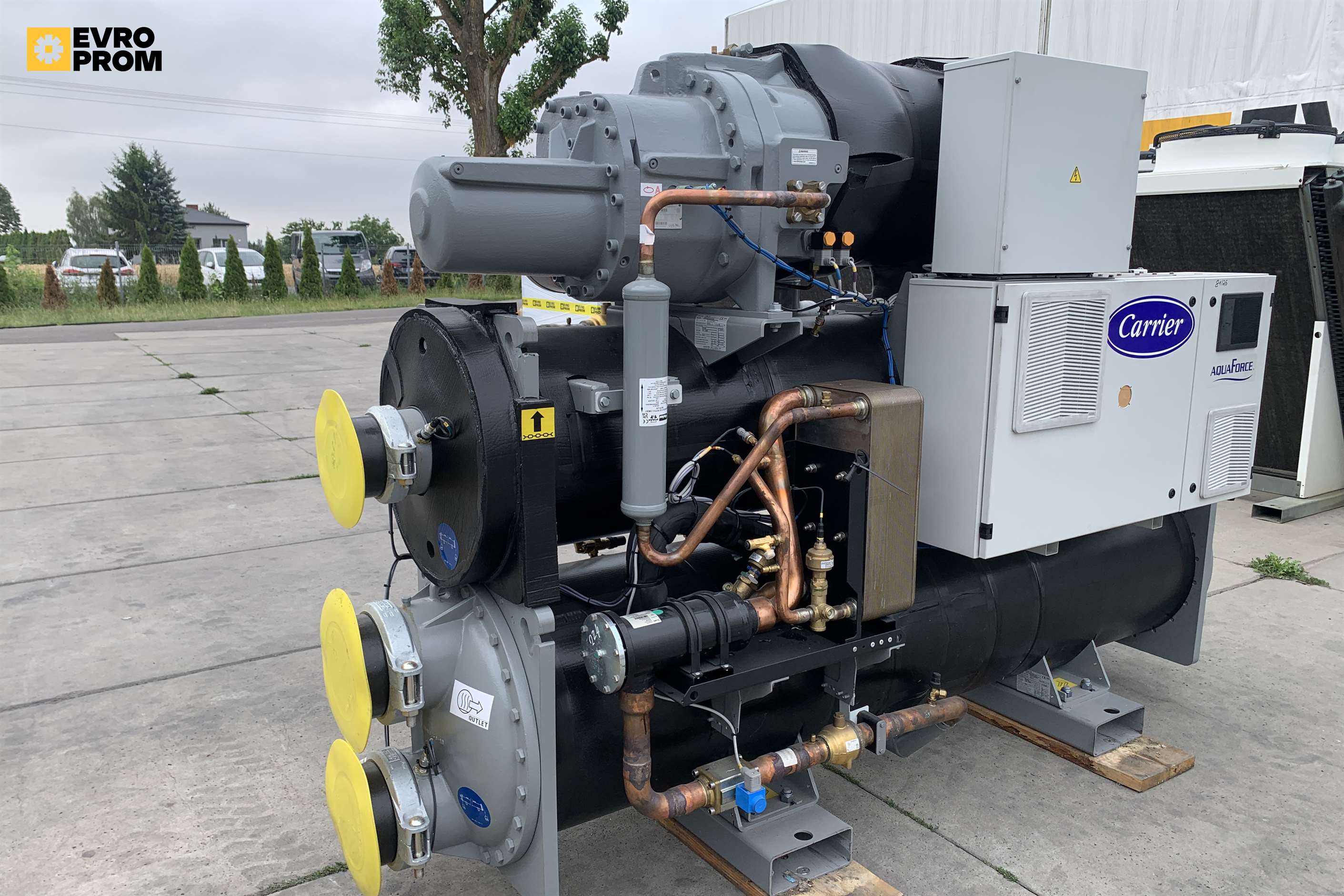 Chiller Carrier watercooled | 829 kW | 2024 Nuovo in vendita - foto 6