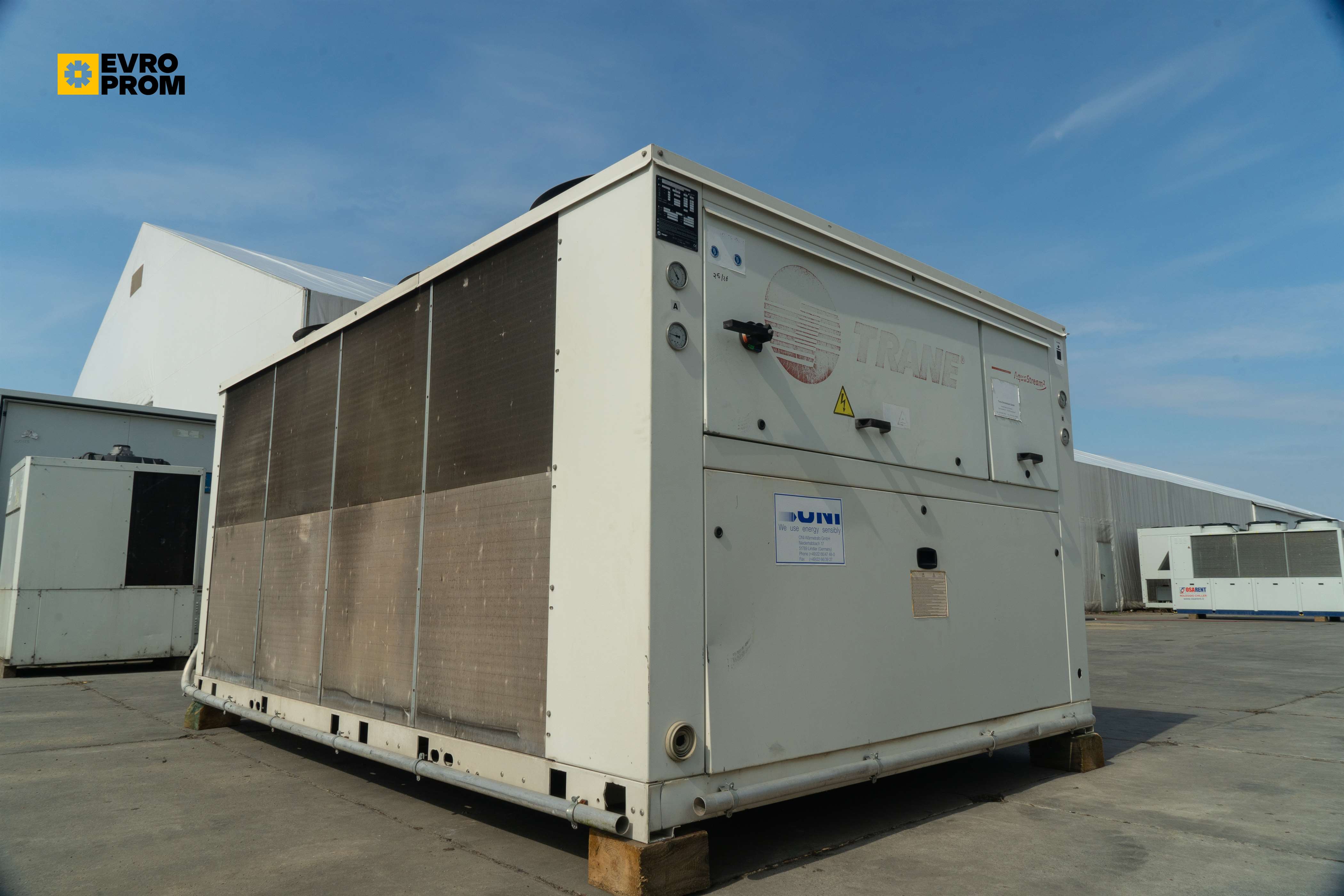Chiller Trane ECGAN600 | 161 kW | Usato | Garanzia in vendita - foto 2