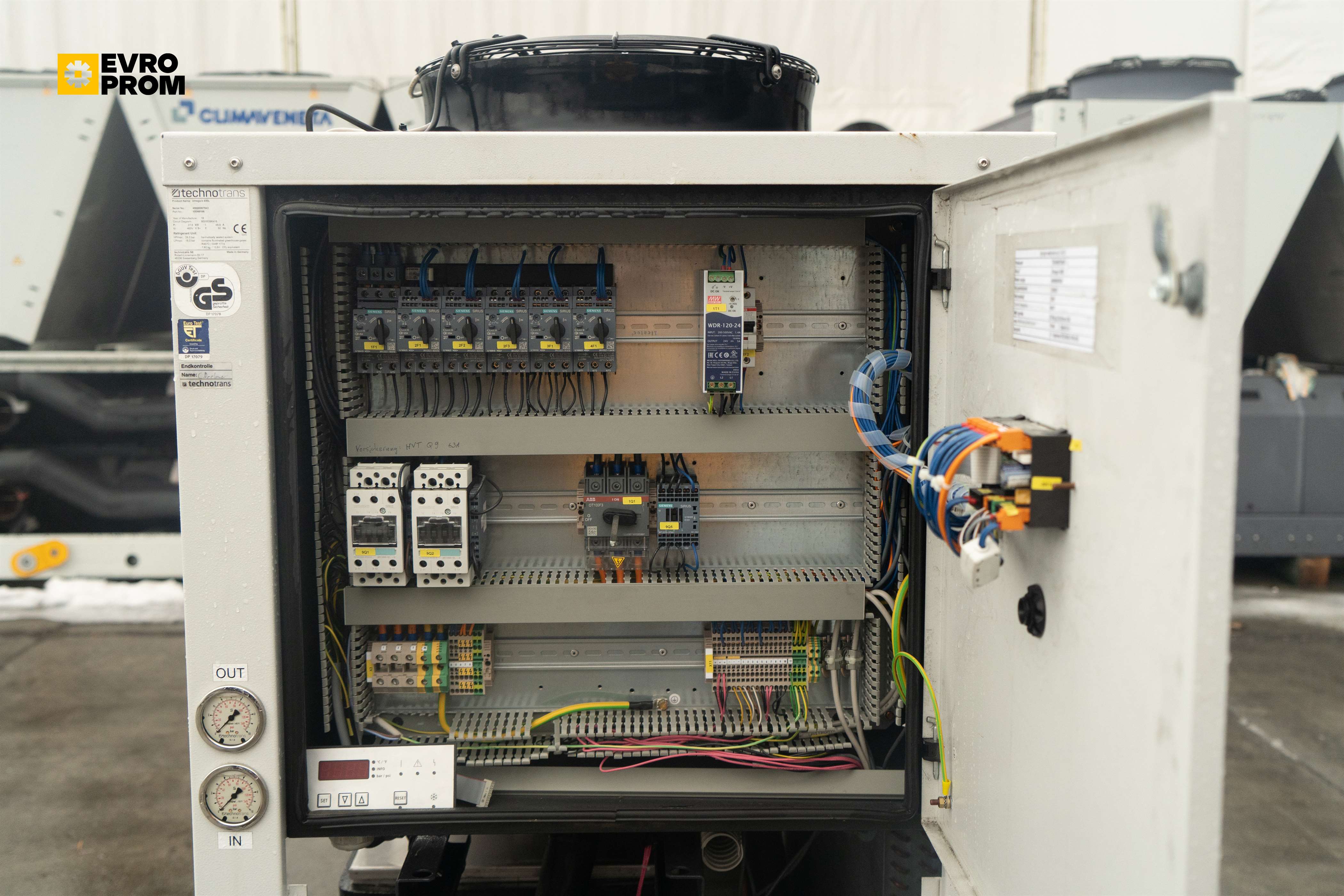 Aircooled chiller Technotrans | 55 kW | 2018 | Garanzia in vendita - foto 13