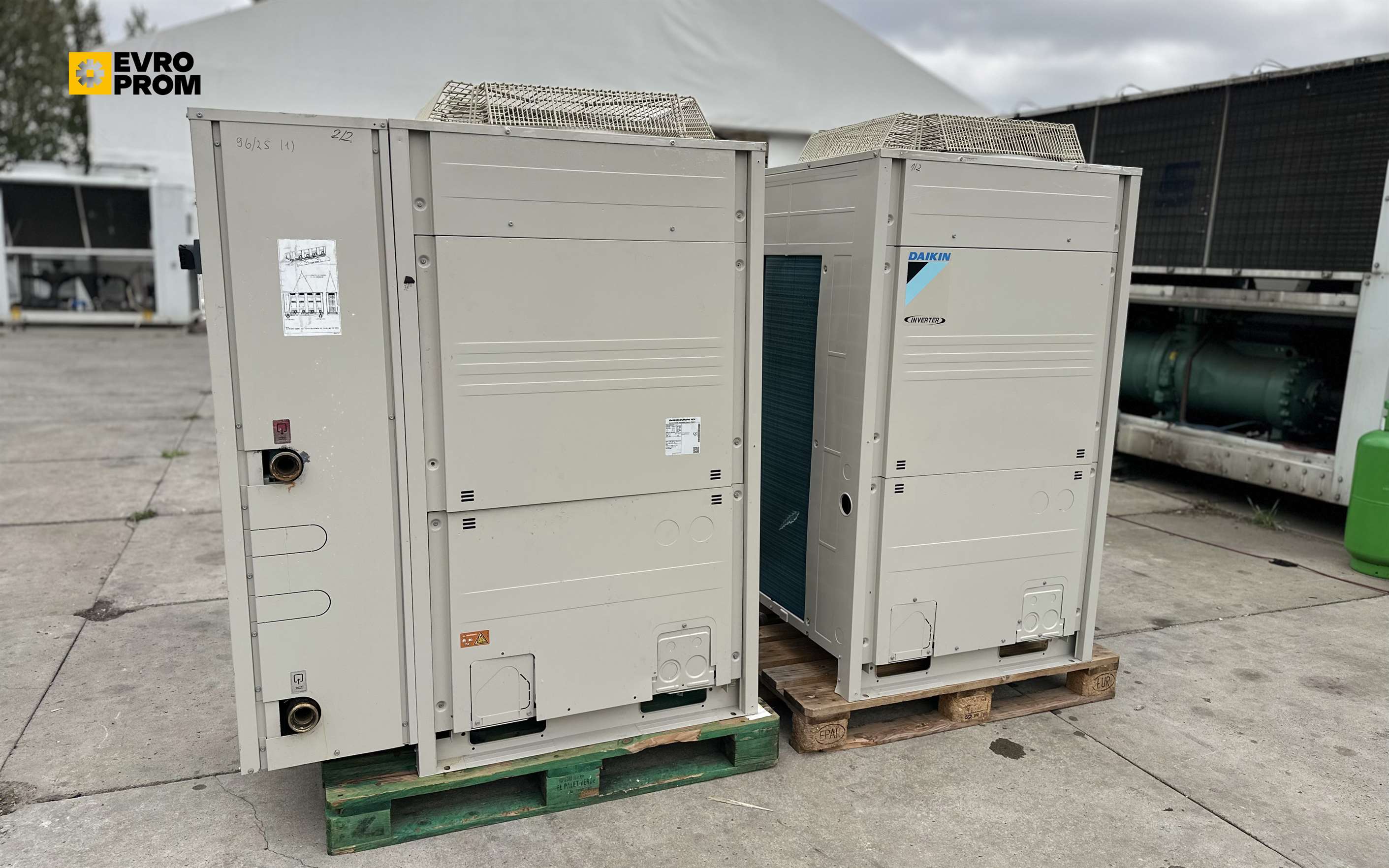 Chiller Daikin 50 kW | pompa di calore | 2018. Garanzia in vendita - foto 2