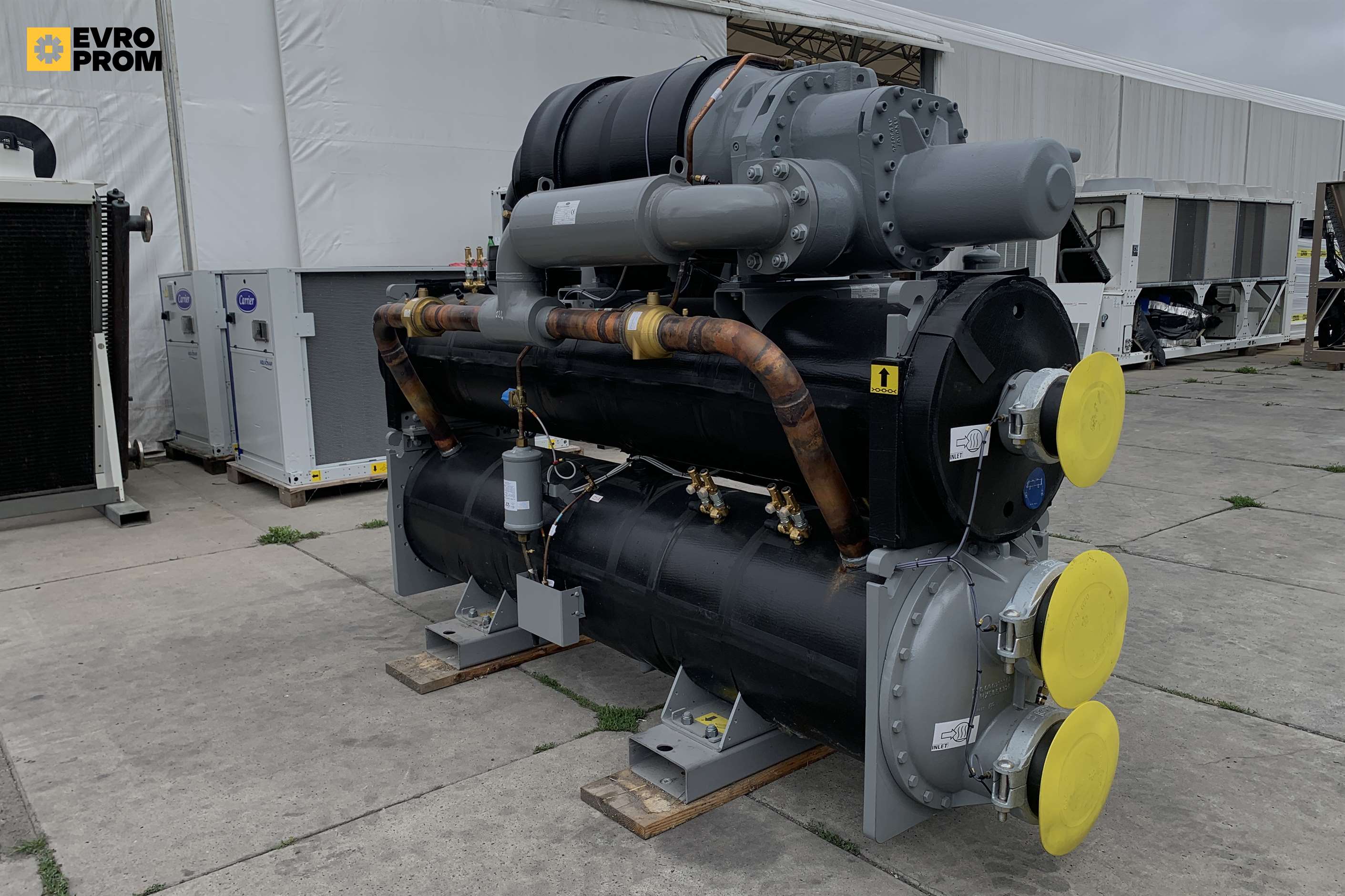 Chiller Carrier watercooled | 829 kW | 2024 Nuovo in vendita - foto 4