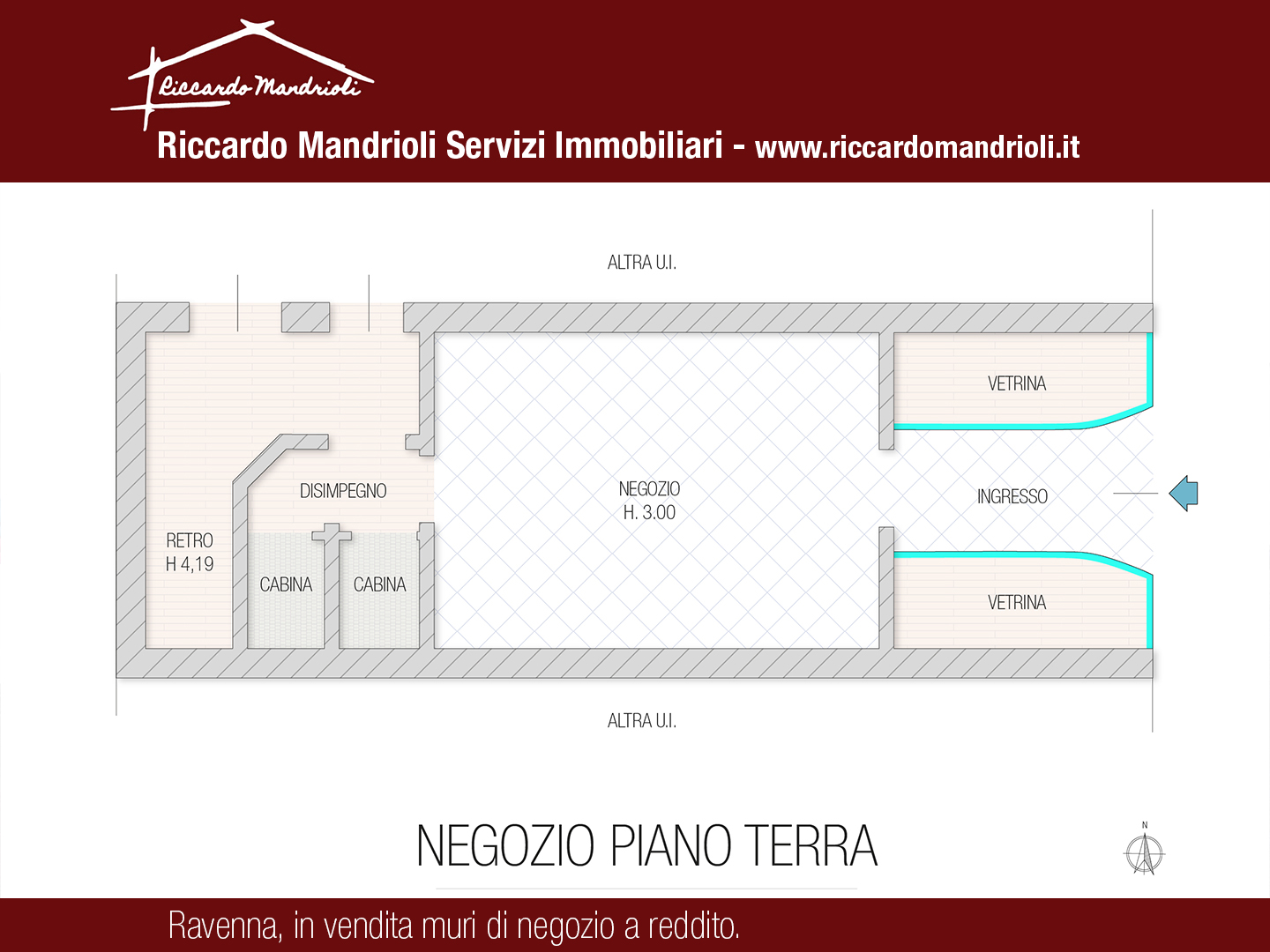 RAVENNA, CENTRO STORICO: NEGOZIO A REDDITO in vendita - foto 6