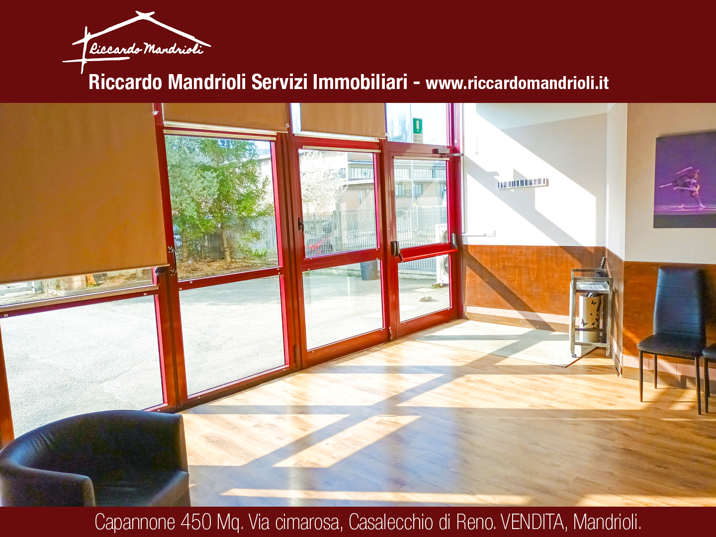 CAPANNONE 452 mq con area esterna, CASALECCHIO CIMAROSA in vendita - foto 1