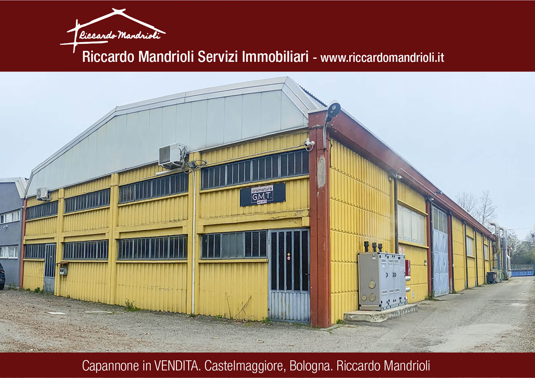 CASTEL MAGGIORE CAPANNONE ARTIGIANALE CON UFFICI in vendita - foto 1