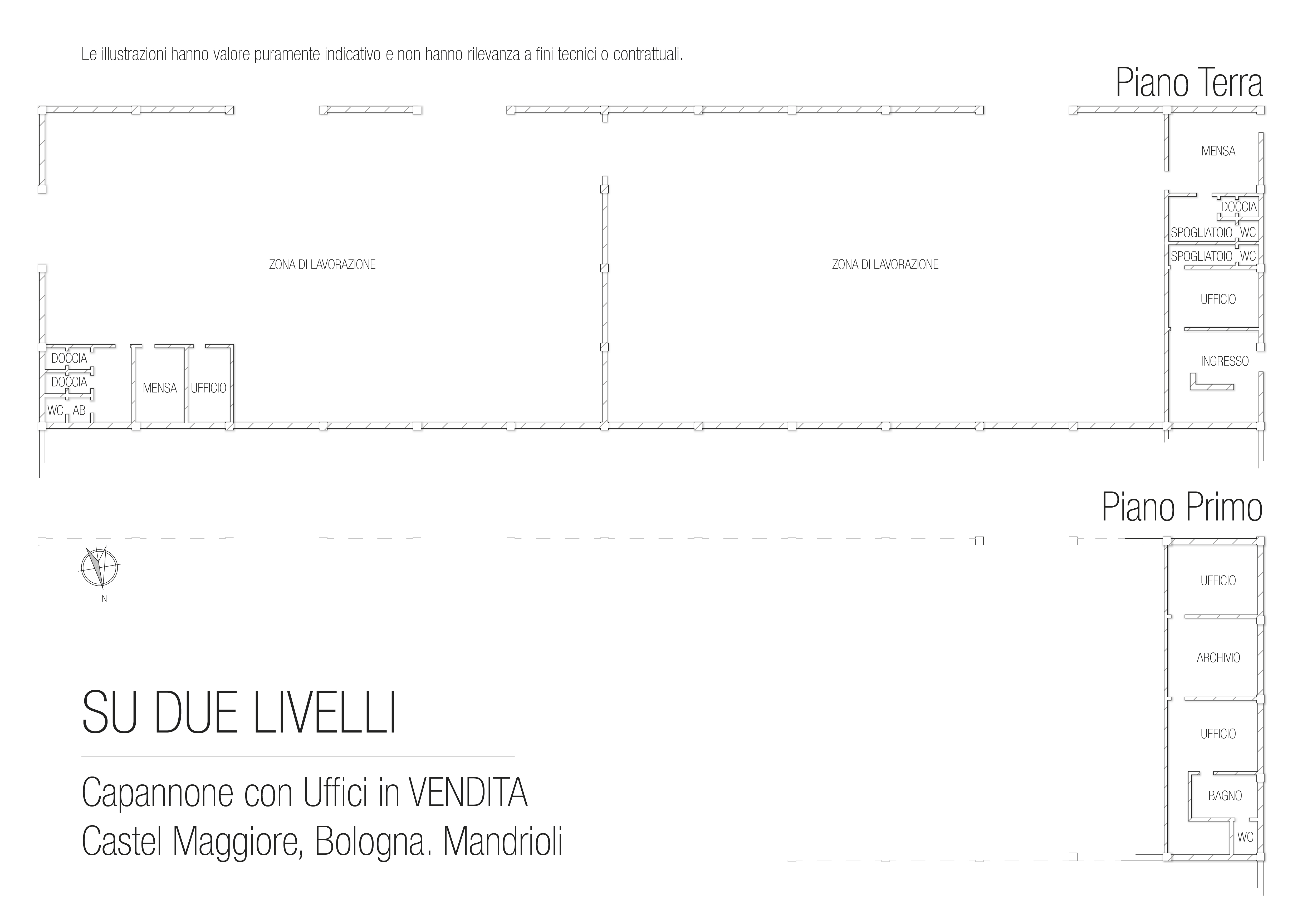 CASTEL MAGGIORE CAPANNONE ARTIGIANALE CON UFFICI in vendita - foto 11