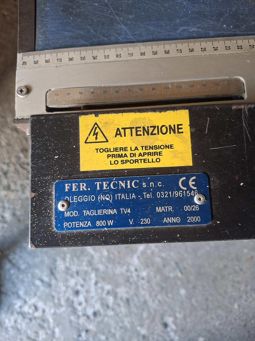 Troncatrice radiale industriale Fer.Tecnic in vendita - foto 2