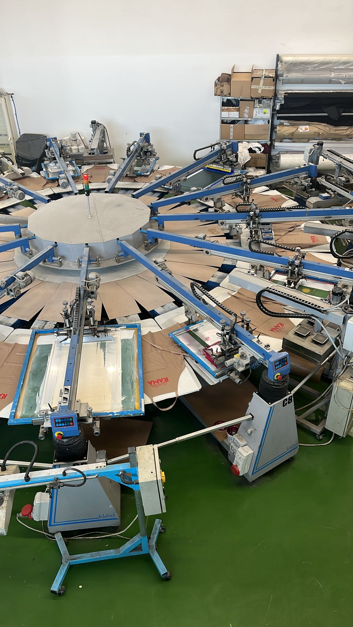 Stampante serigrafica a 12 colori in vendita - foto 5