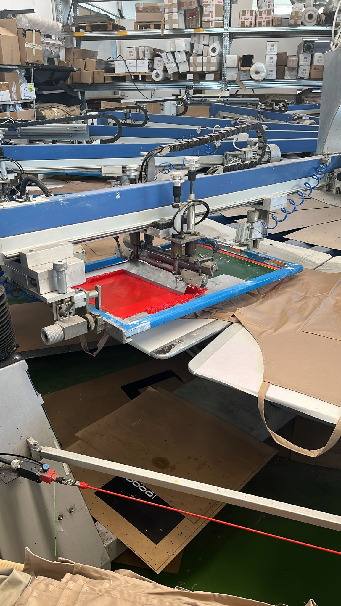 Stampante serigrafica a 12 colori in vendita - foto 7