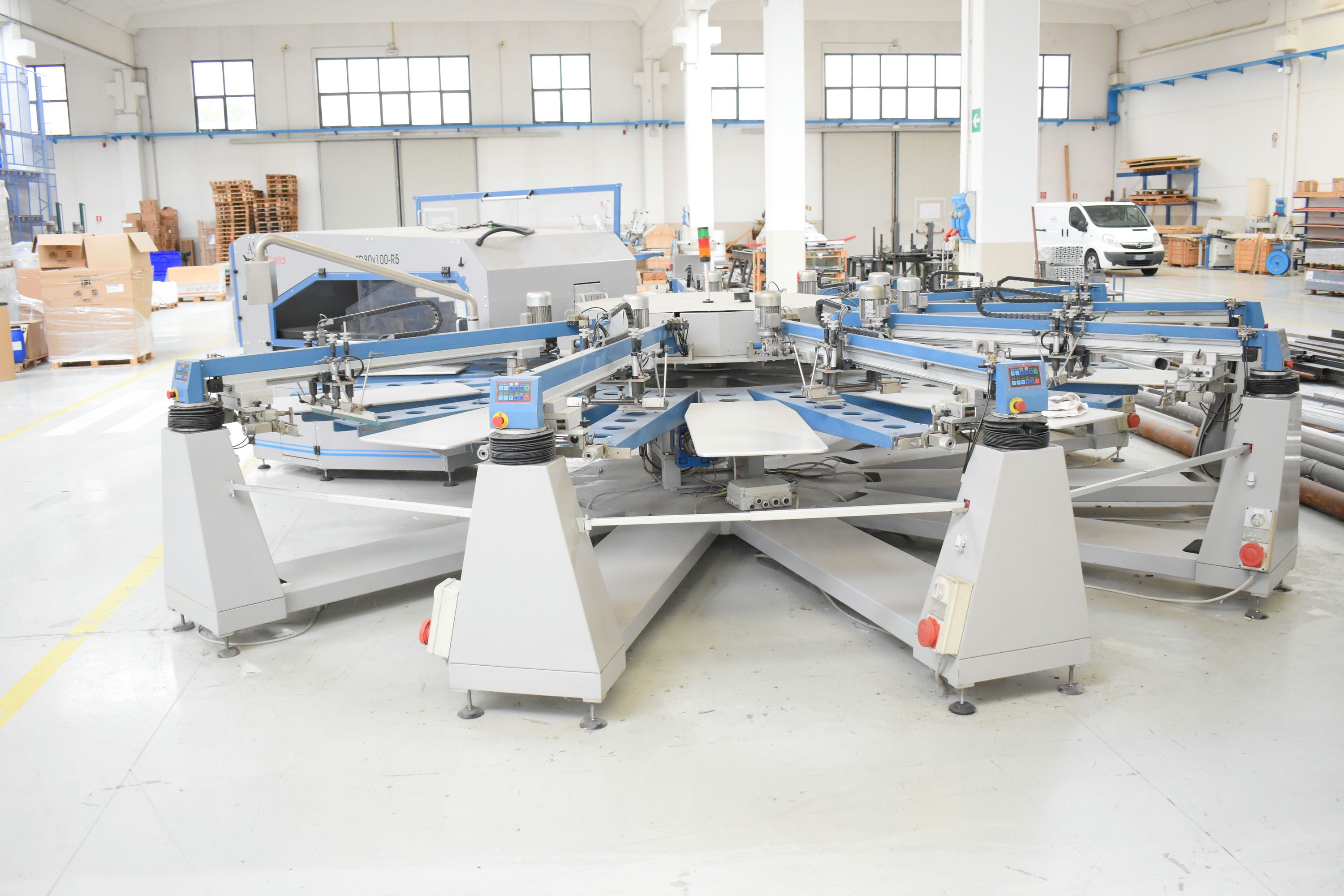 macchina da stampa serigrafica tekind in vendita - foto 4