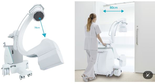 Apparecchio radiologico Arco a C mobile OPESCOPE ACTENO in vendita - foto 2