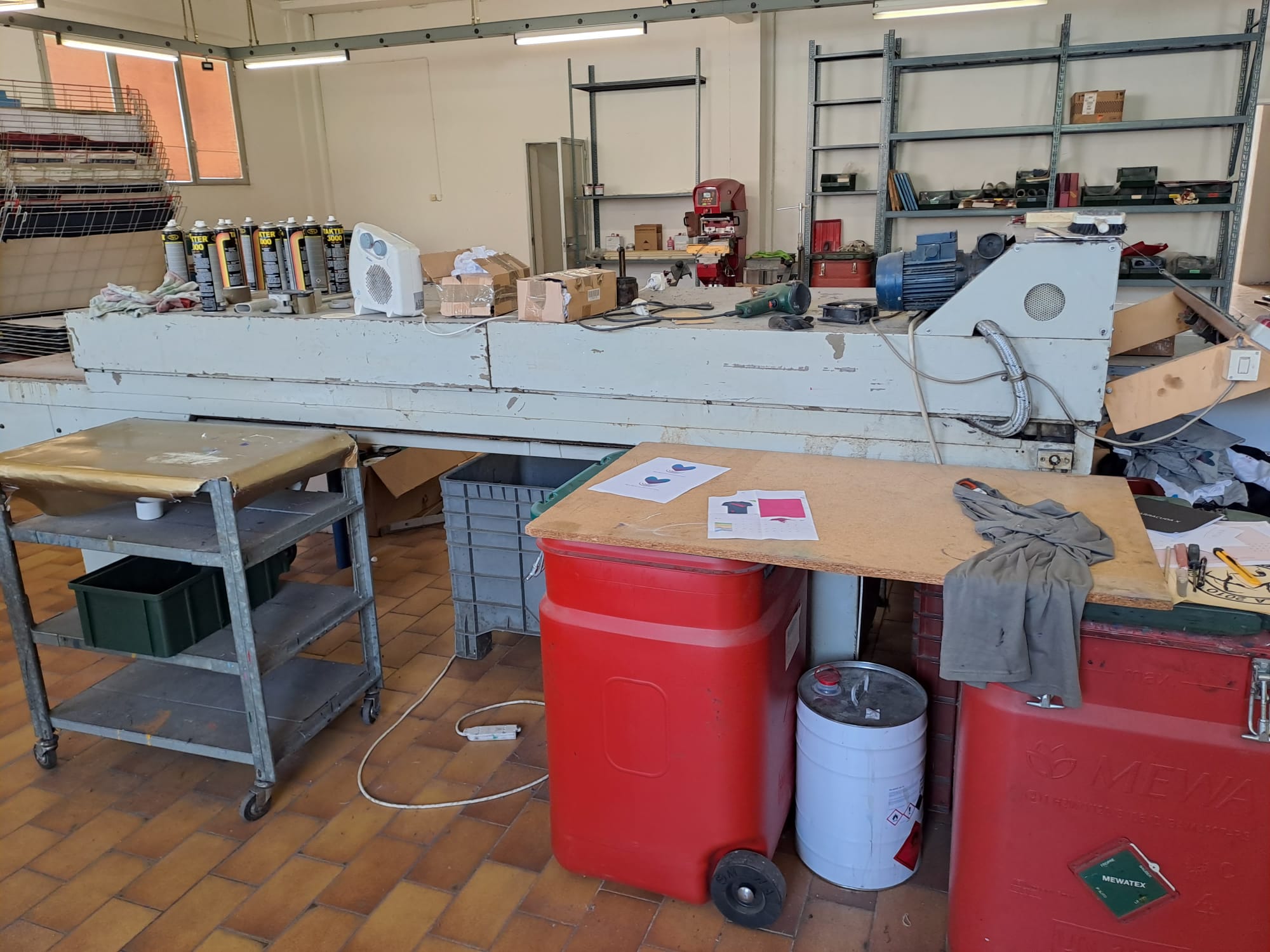 forno per asciugatura capi serigrafici in vendita - foto 2