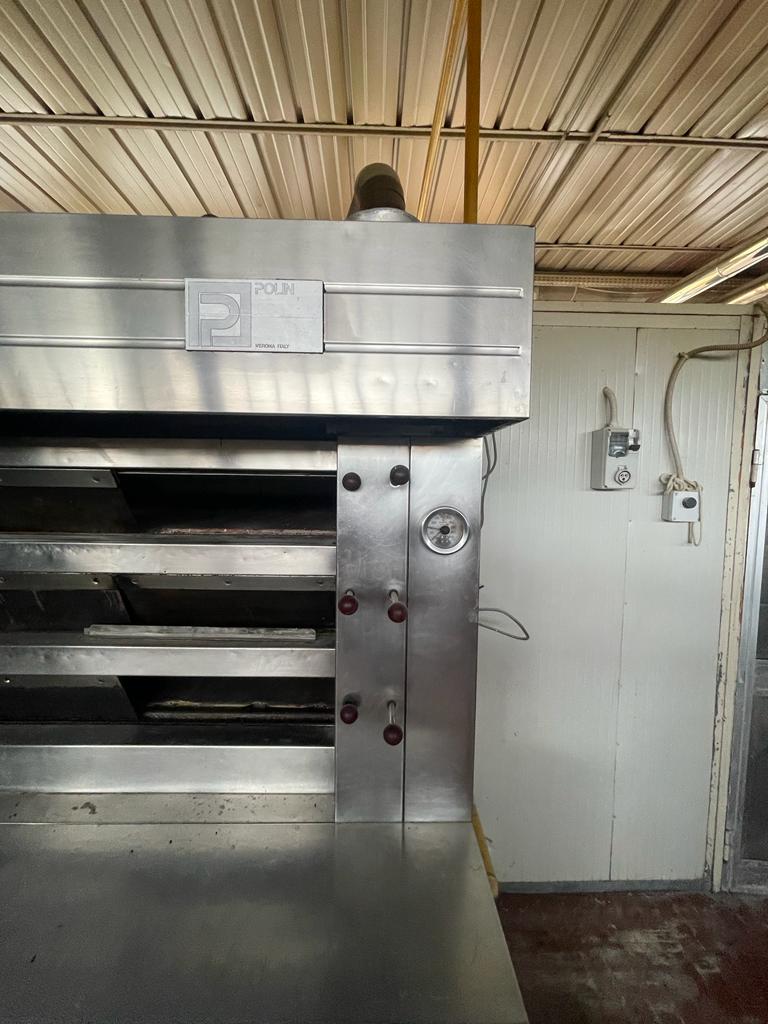 FORNO INDUSTRIALE A PLATEA MARCA POLIN in vendita - foto 3
