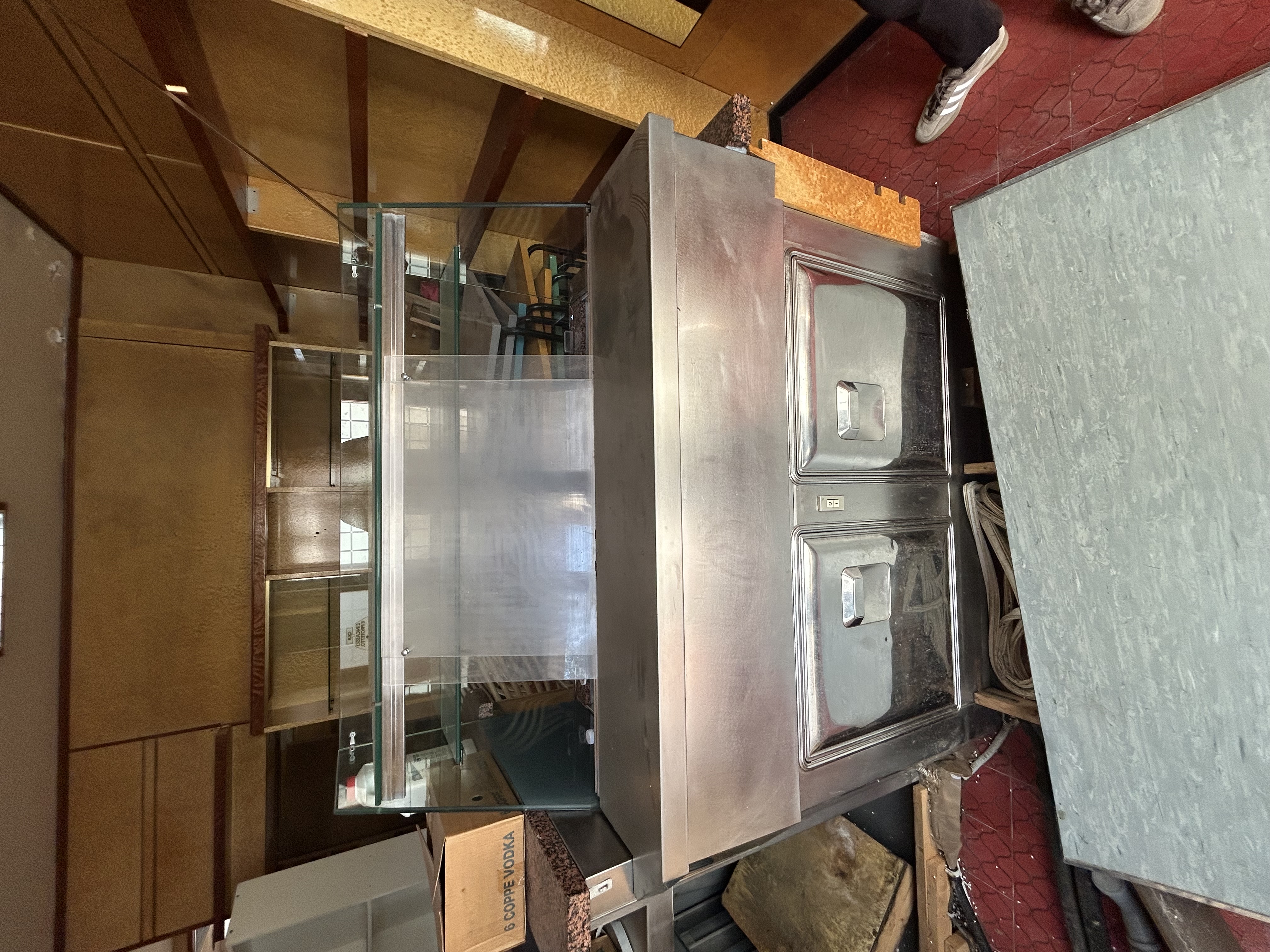 Vetrina frigo da banco con 2 vani frigo sotto in vendita - foto 1