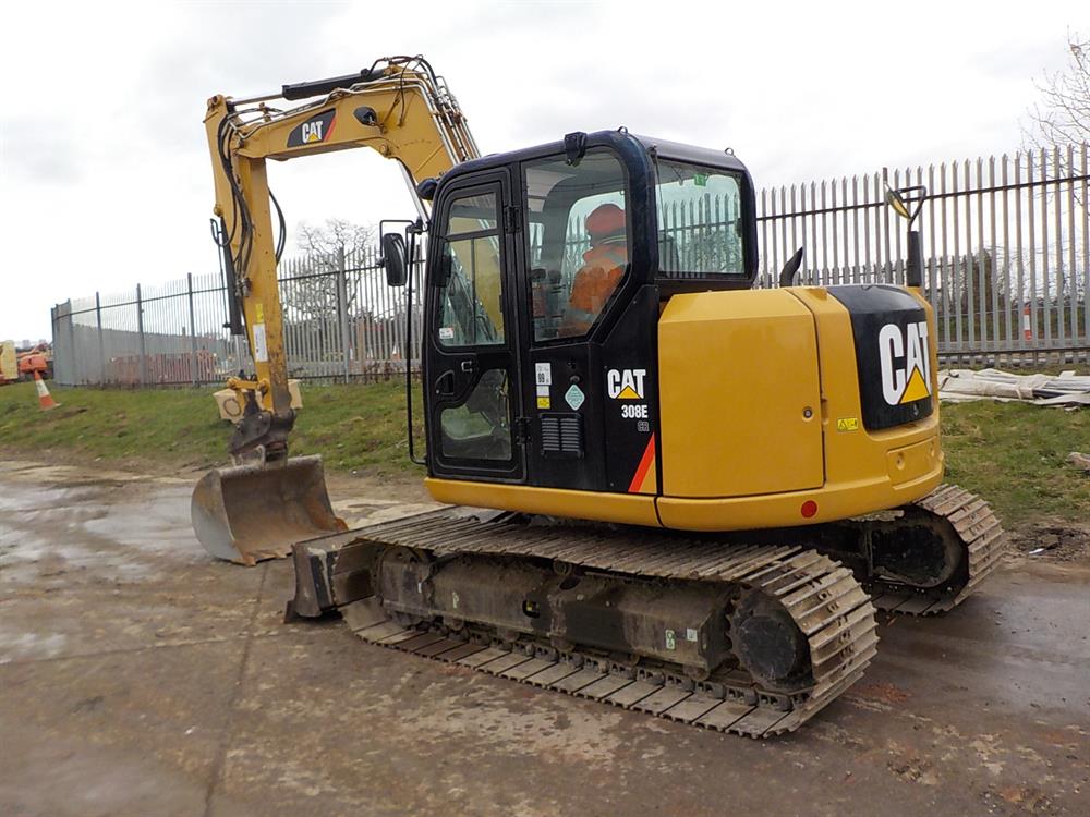 2012 CAT 308 ECR midi escavatore cingoli acciaio in vendita - foto 2