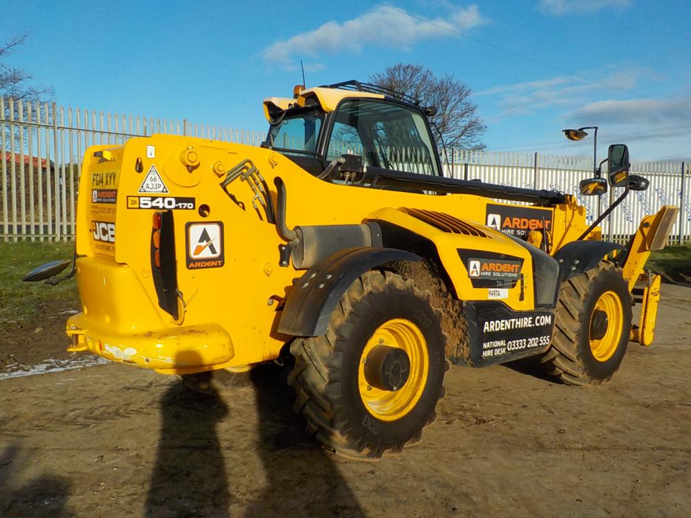 2014 JCB 540-170 Turbo Powershift telescopico in vendita - foto 2