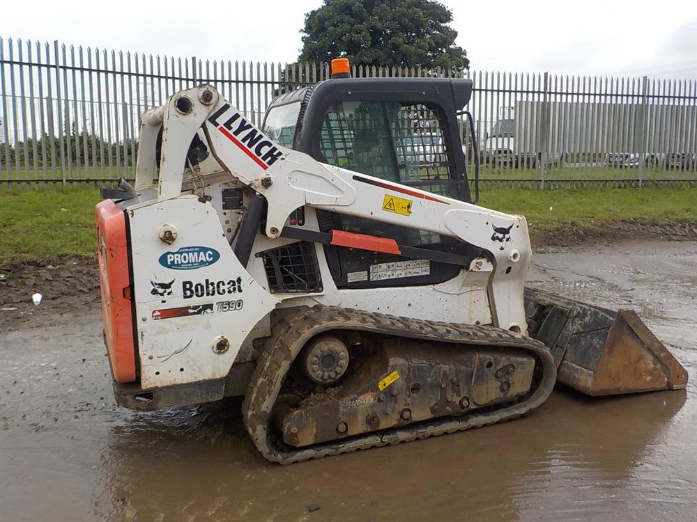 2014 Bobcat T590 minipala cingolata in vendita - foto 2