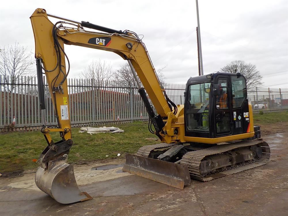 2012 CAT 308 ECR midi escavatore cingoli acciaio in vendita - foto 1