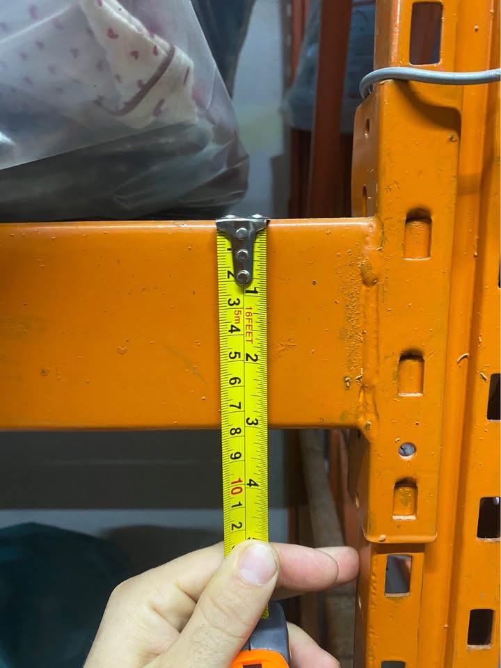 scaffali porta pallet 23 metri su 2 livelli in vendita - foto 4