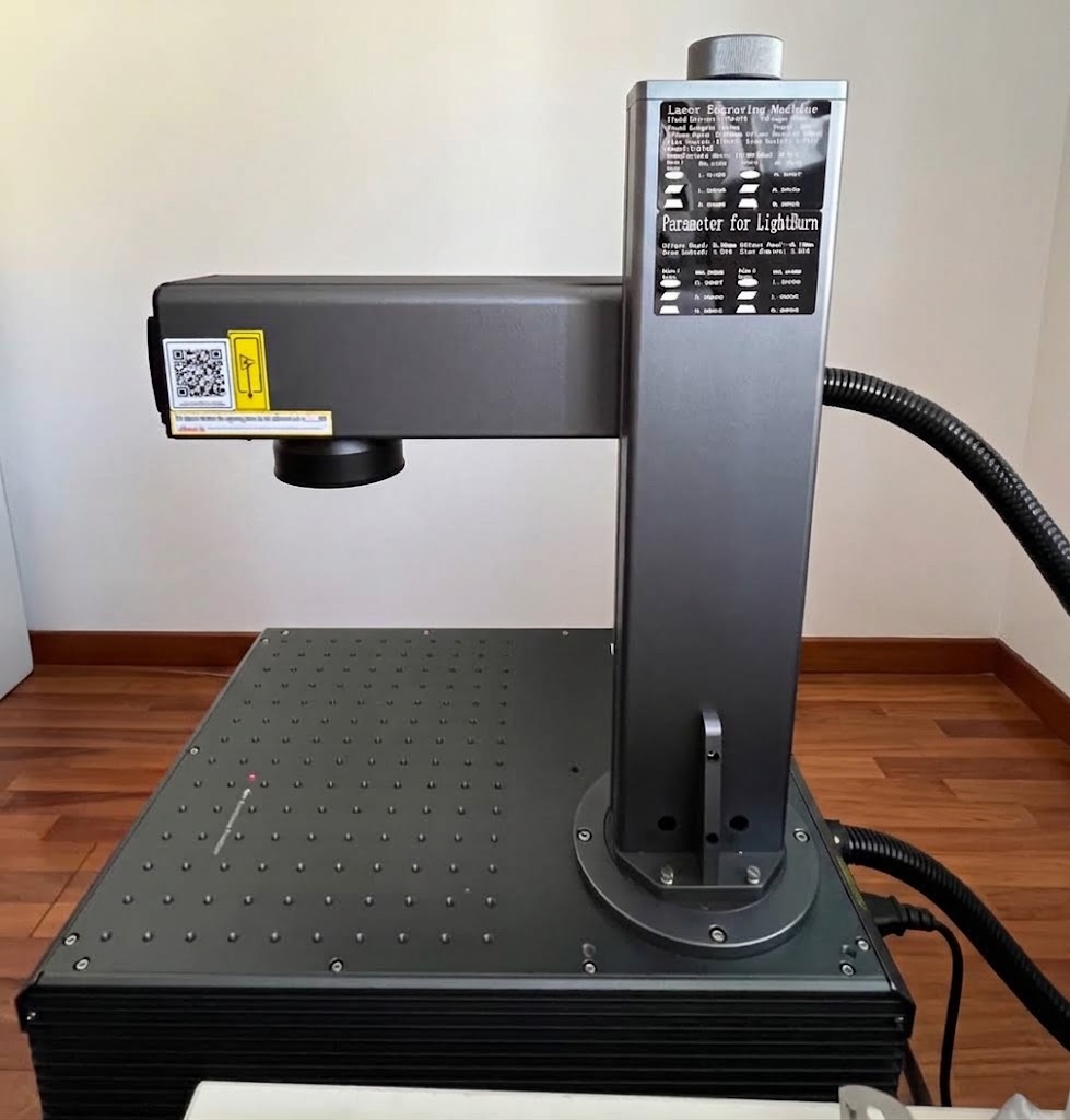 Laser fibra MOPA 100W Monport GA – pari al nuovo in vendita - foto 1