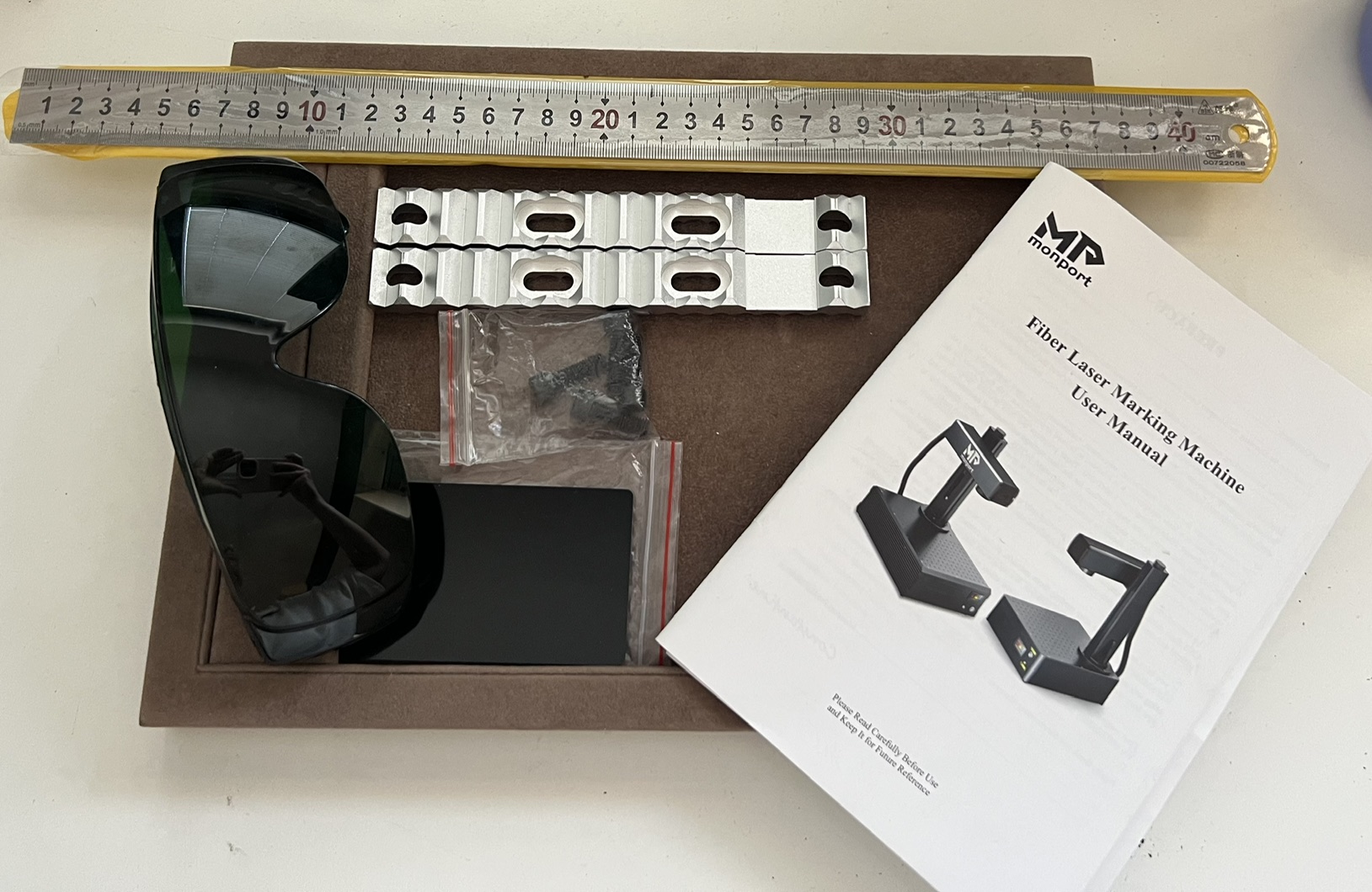 Laser fibra MOPA 100W Monport GA – pari al nuovo in vendita - foto 7
