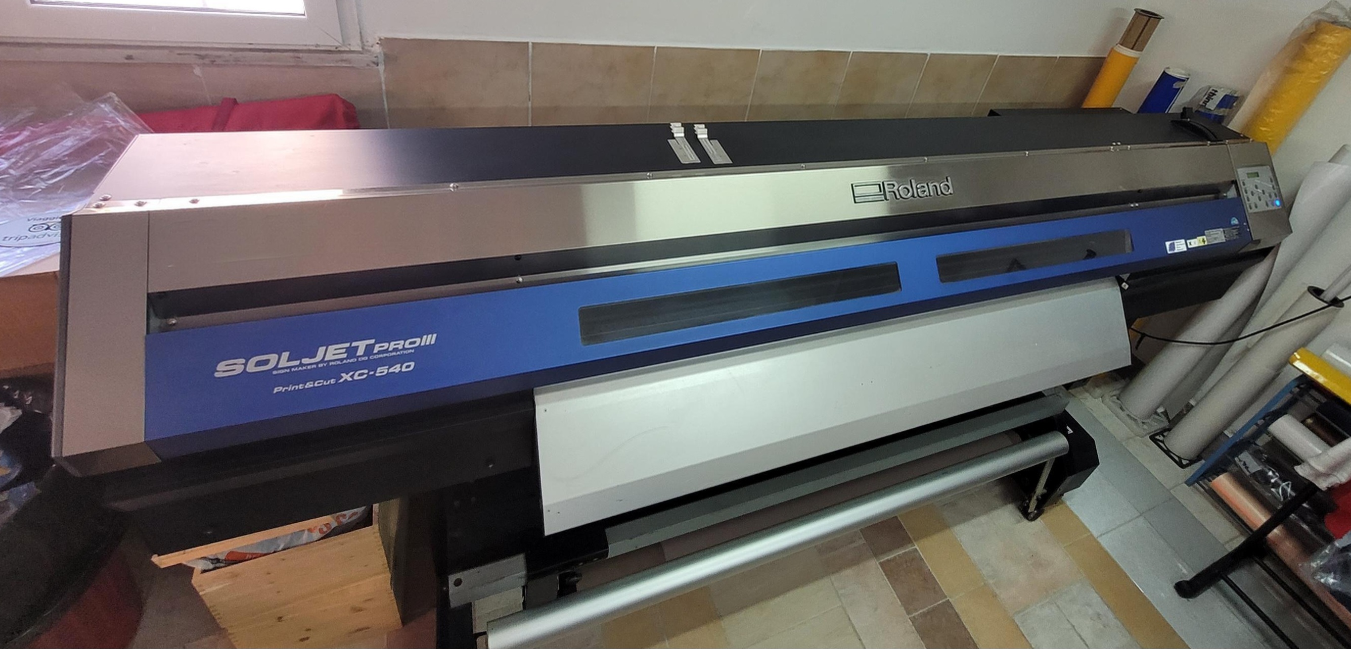 PLOTTER ROLAND SOLJET pro III xc-540 in vendita - foto 2