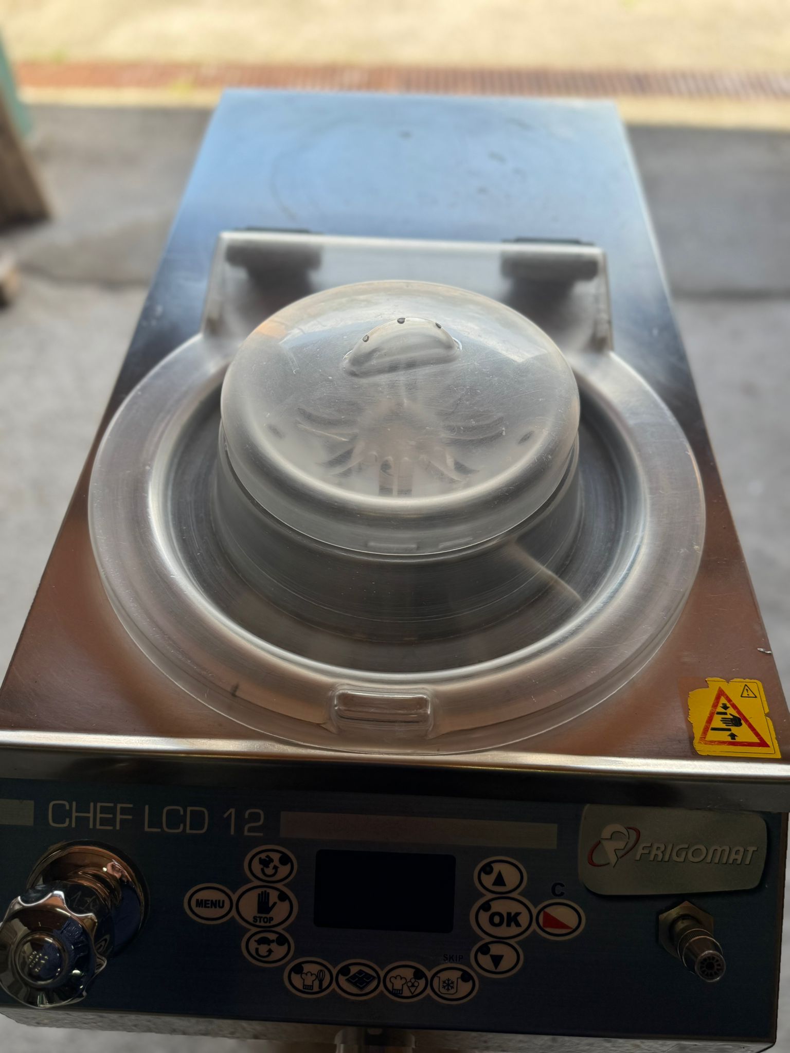 Cuocicrema pastorizzatore chef 12 lcd frigomat in vendita - foto 2