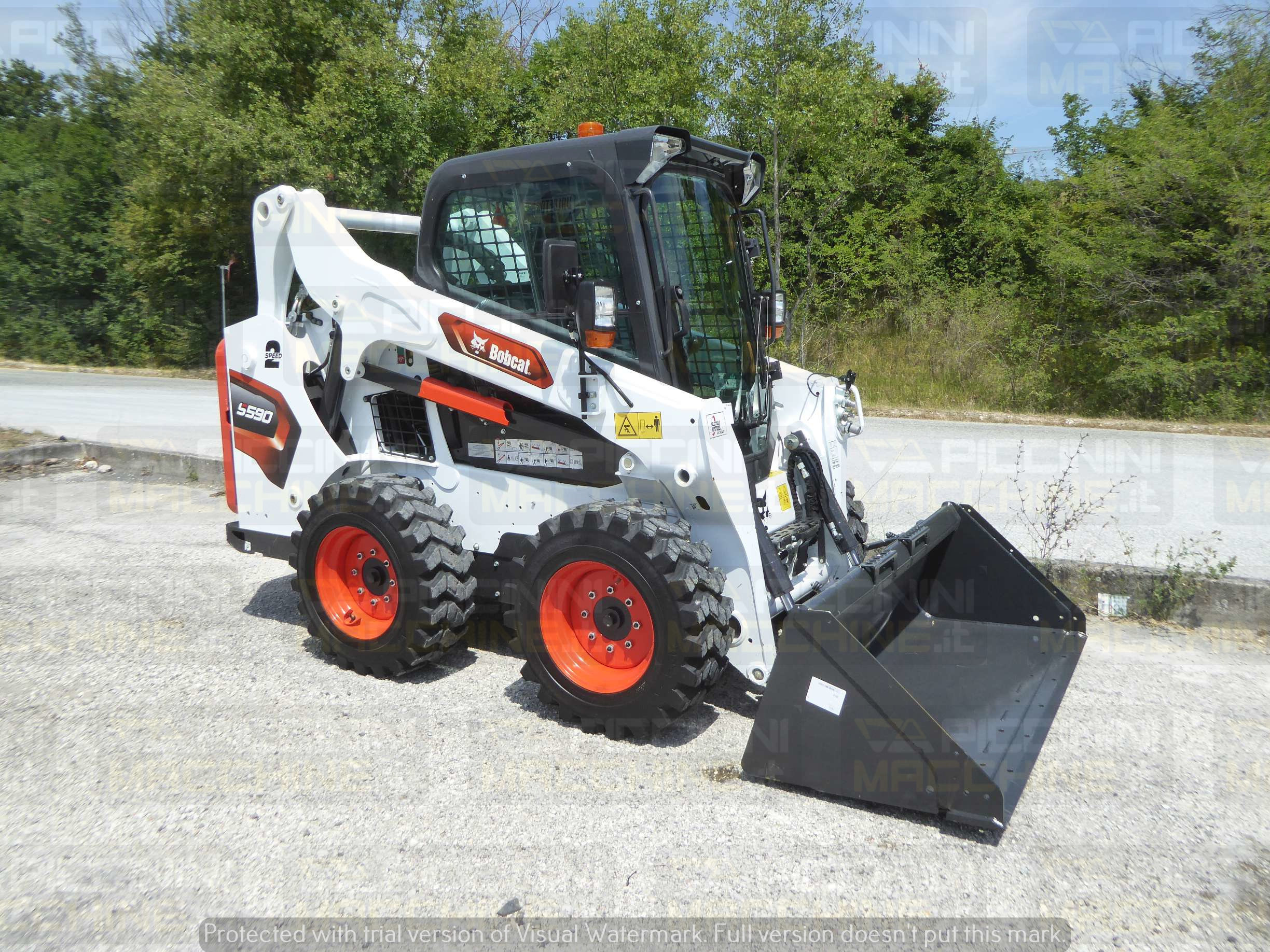 Minipala gommata Bobcat S590 HF in vendita - foto 5