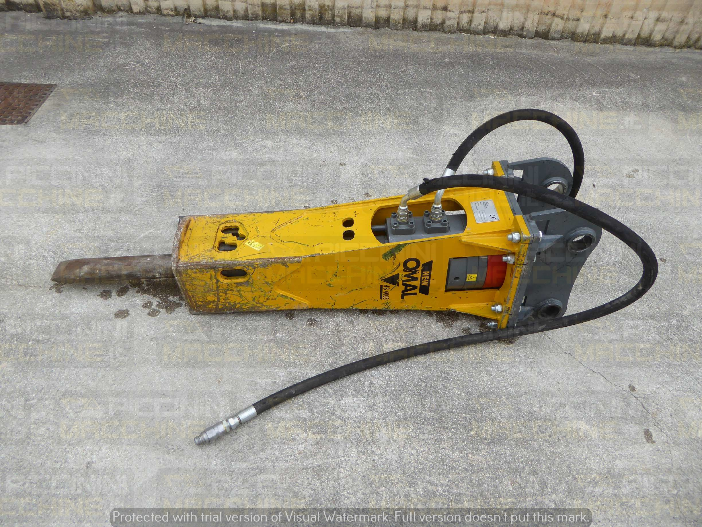 Martello demolitore idraulico Omal HB400S in vendita - foto 1
