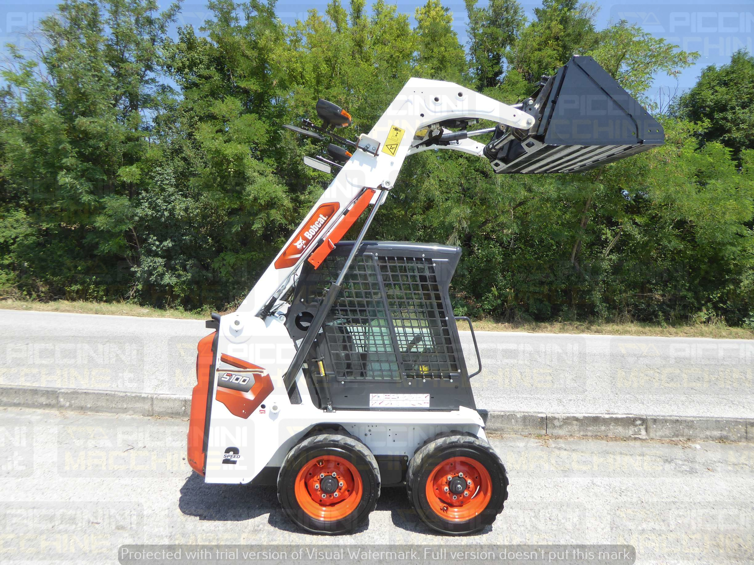 Minipala gommata Bobcat S100 in vendita - foto 5