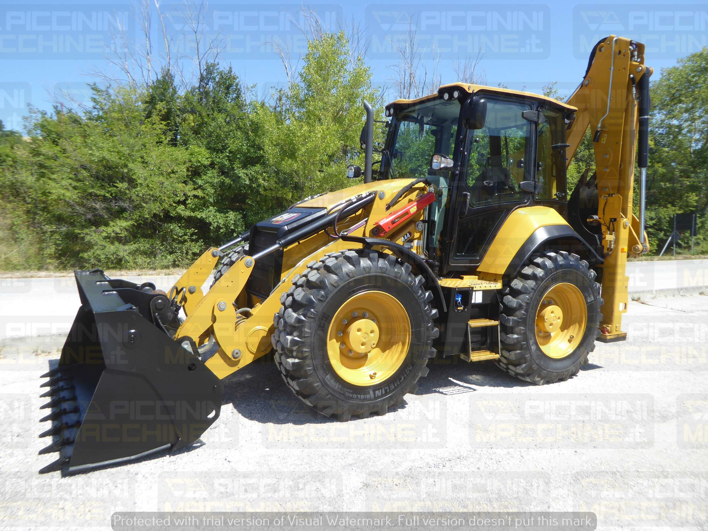 Terna rigida Caterpillar 444 in vendita - foto 2