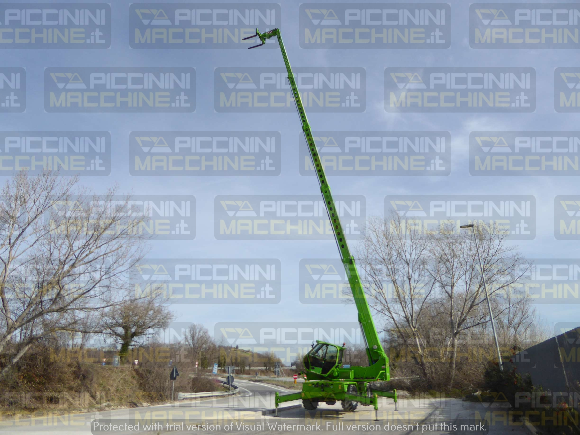 Sollevatore telescopico girevole Merlo ROTO 40.25 MCSS in vendita - foto 6