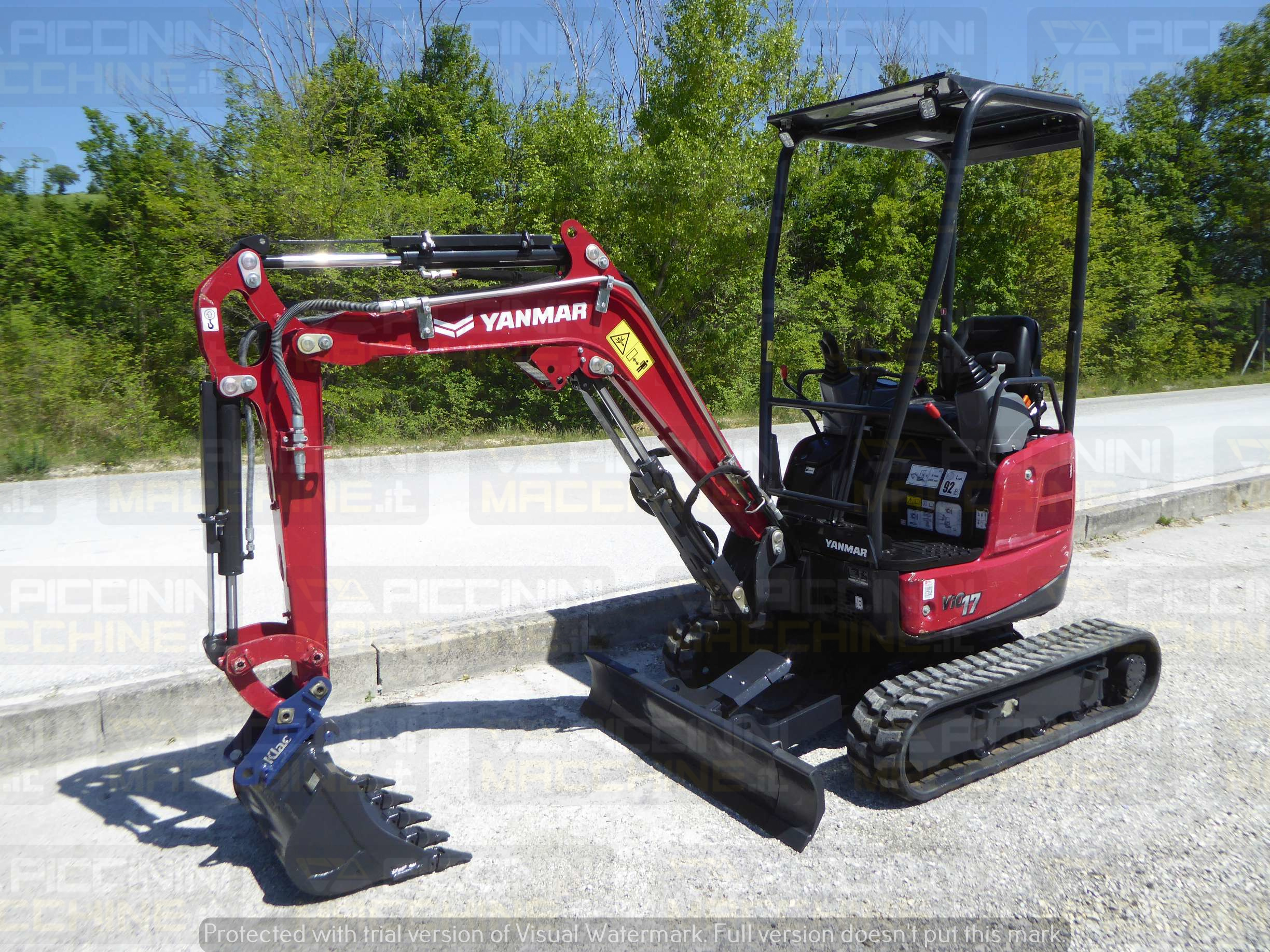 Miniescavatore Yanmar VIO17-1 in vendita - foto 2