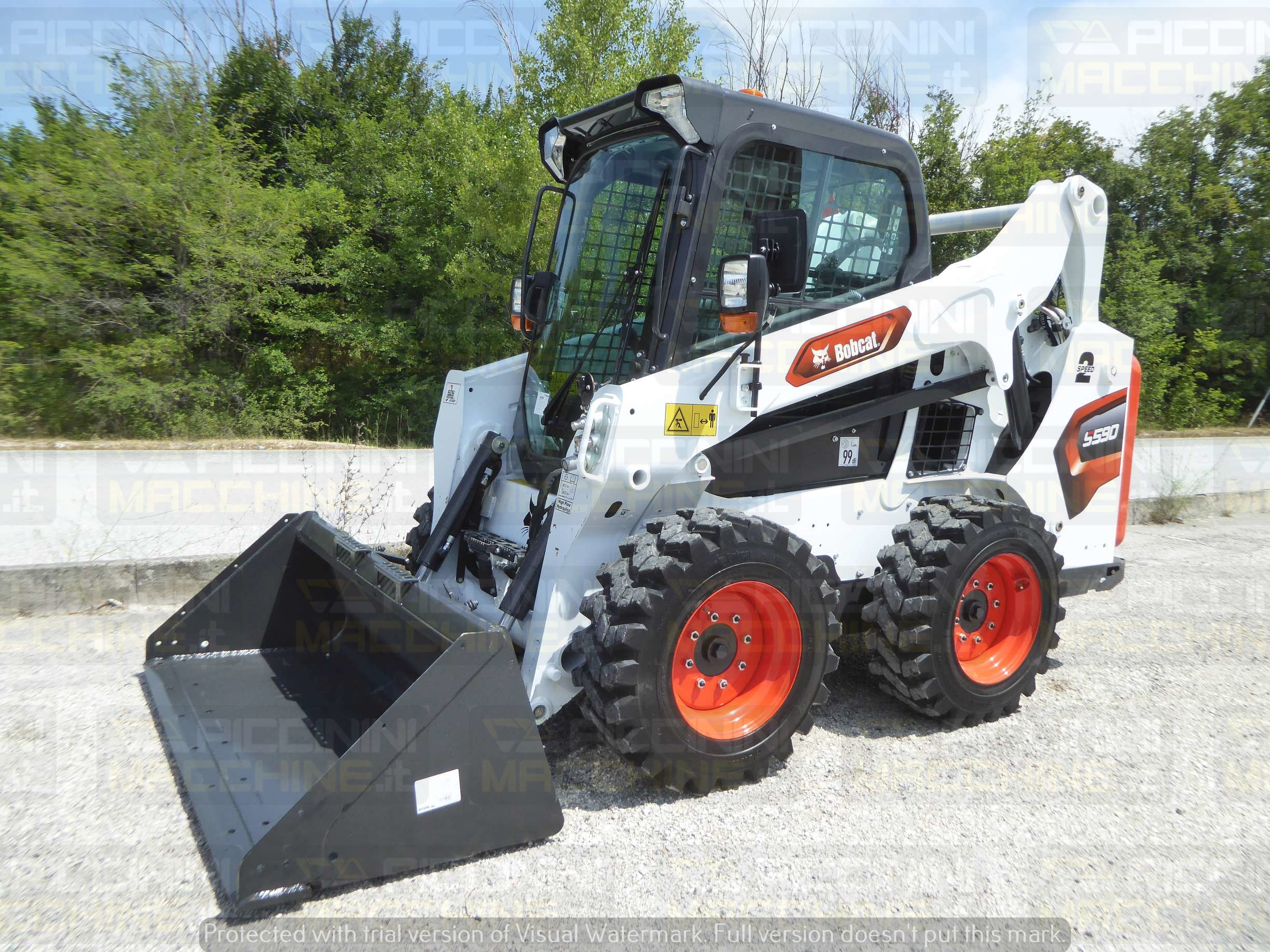Minipala gommata Bobcat S590 HF in vendita - foto 2