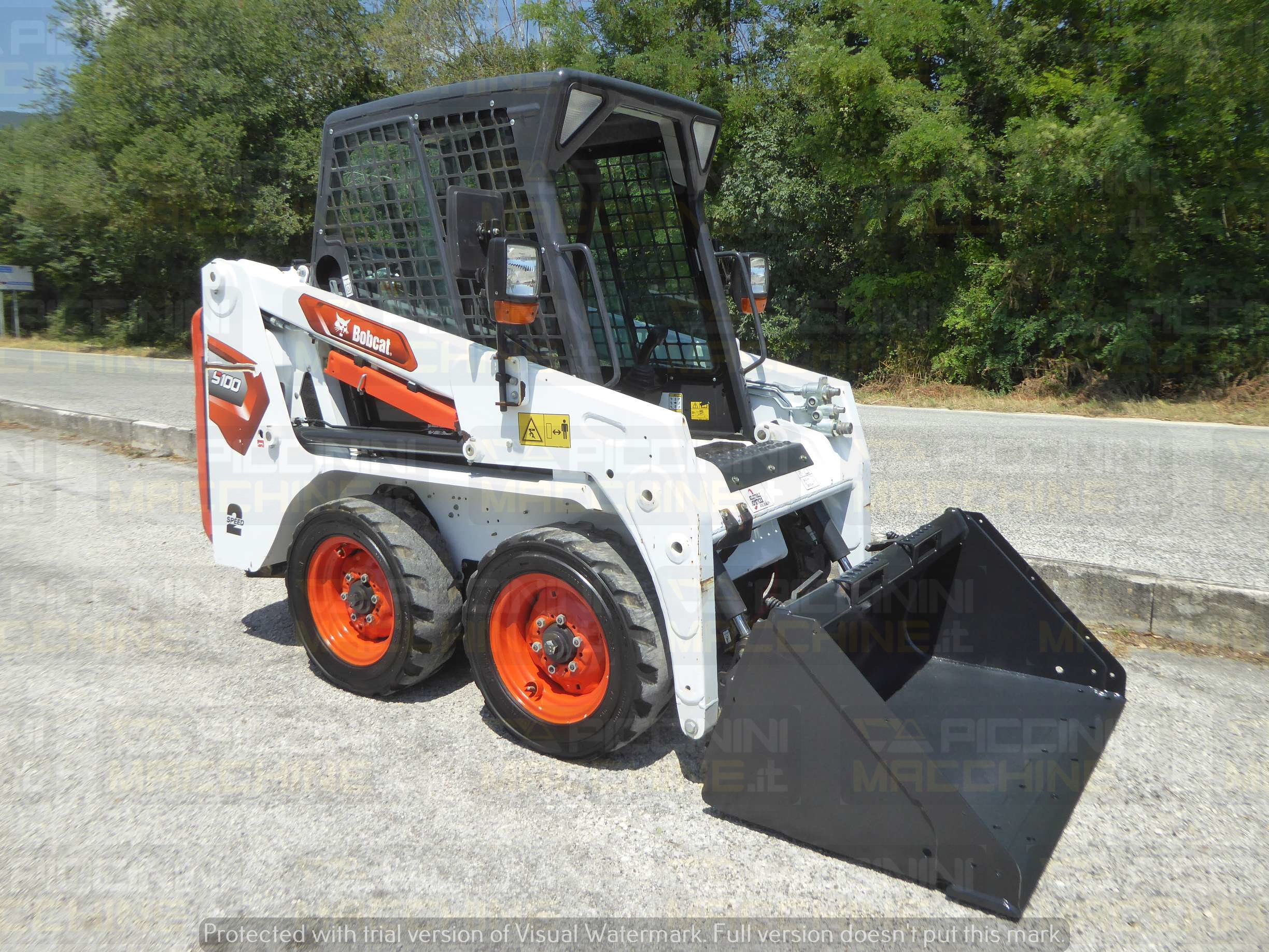 Minipala gommata Bobcat S100 in vendita - foto 3