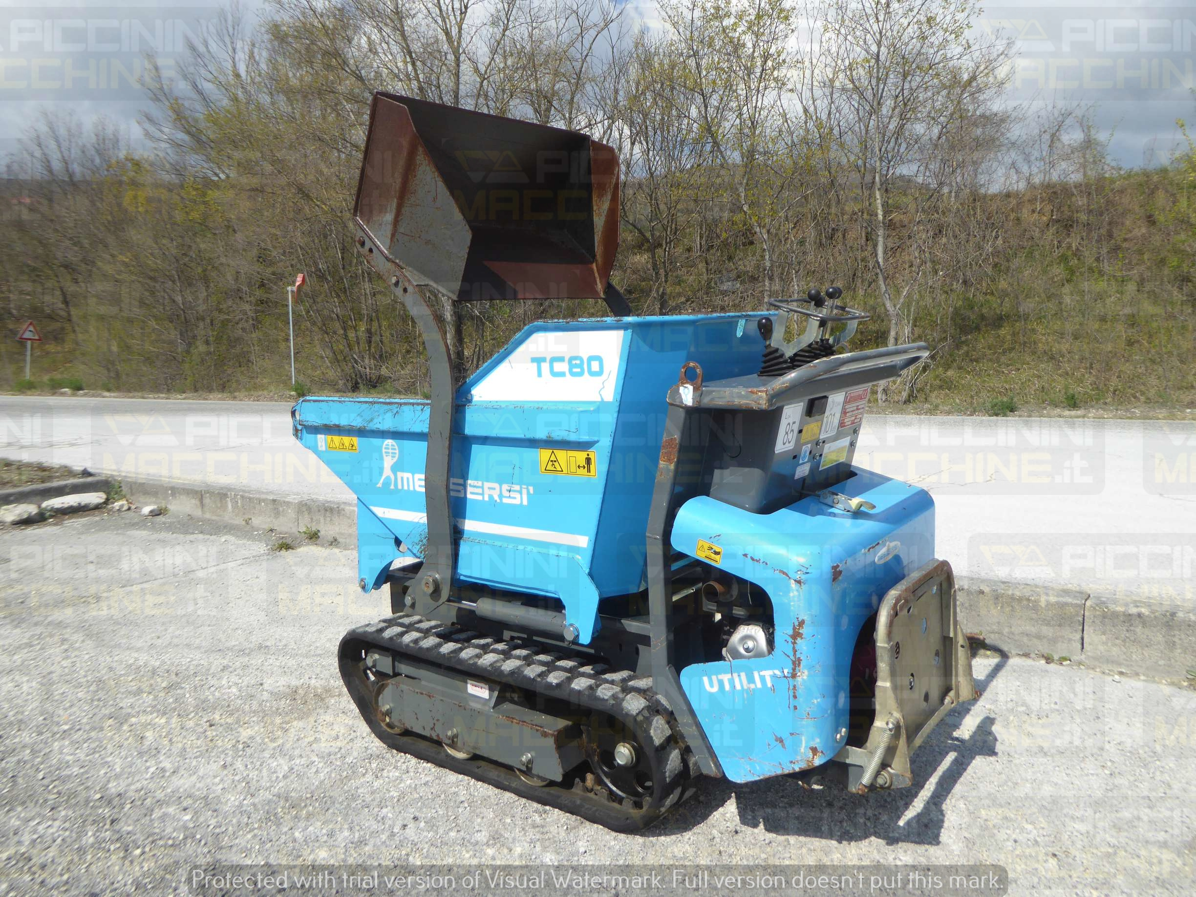 Minidumper Messersì TC80 in vendita - foto 5