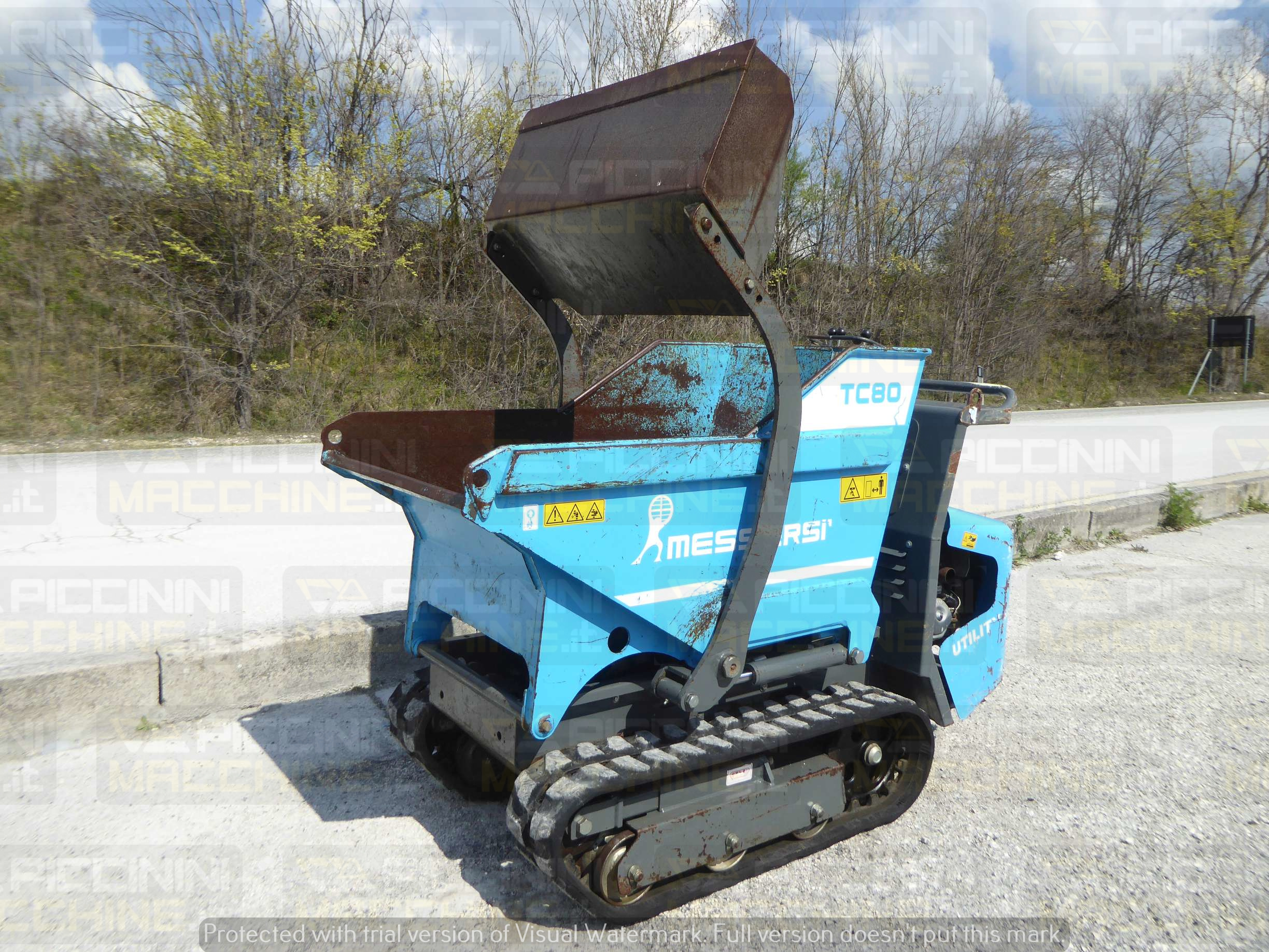 Minidumper Messersì TC80 in vendita - foto 4