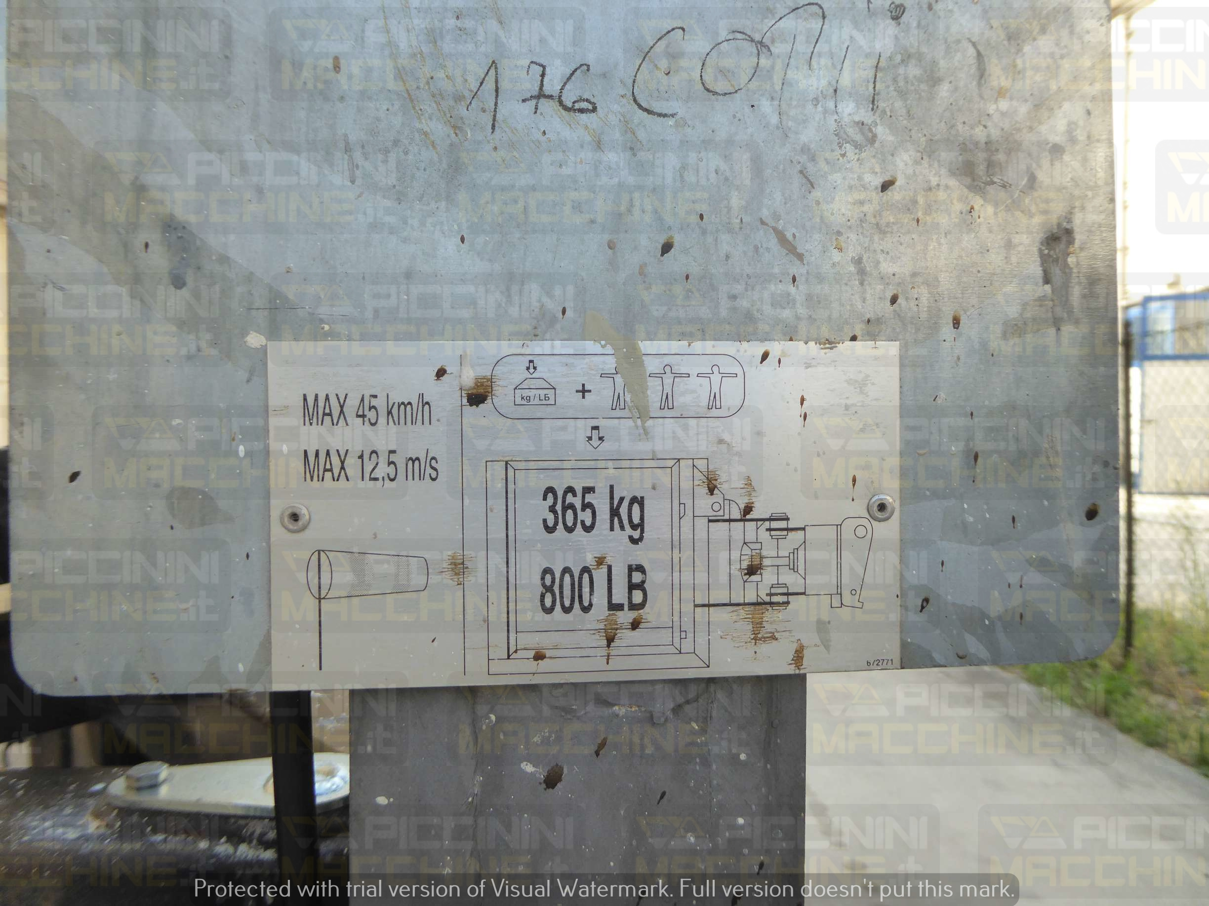 Piattaforma estensibile e pivottante Manitou 2,25-4 M L in vendita - foto 8